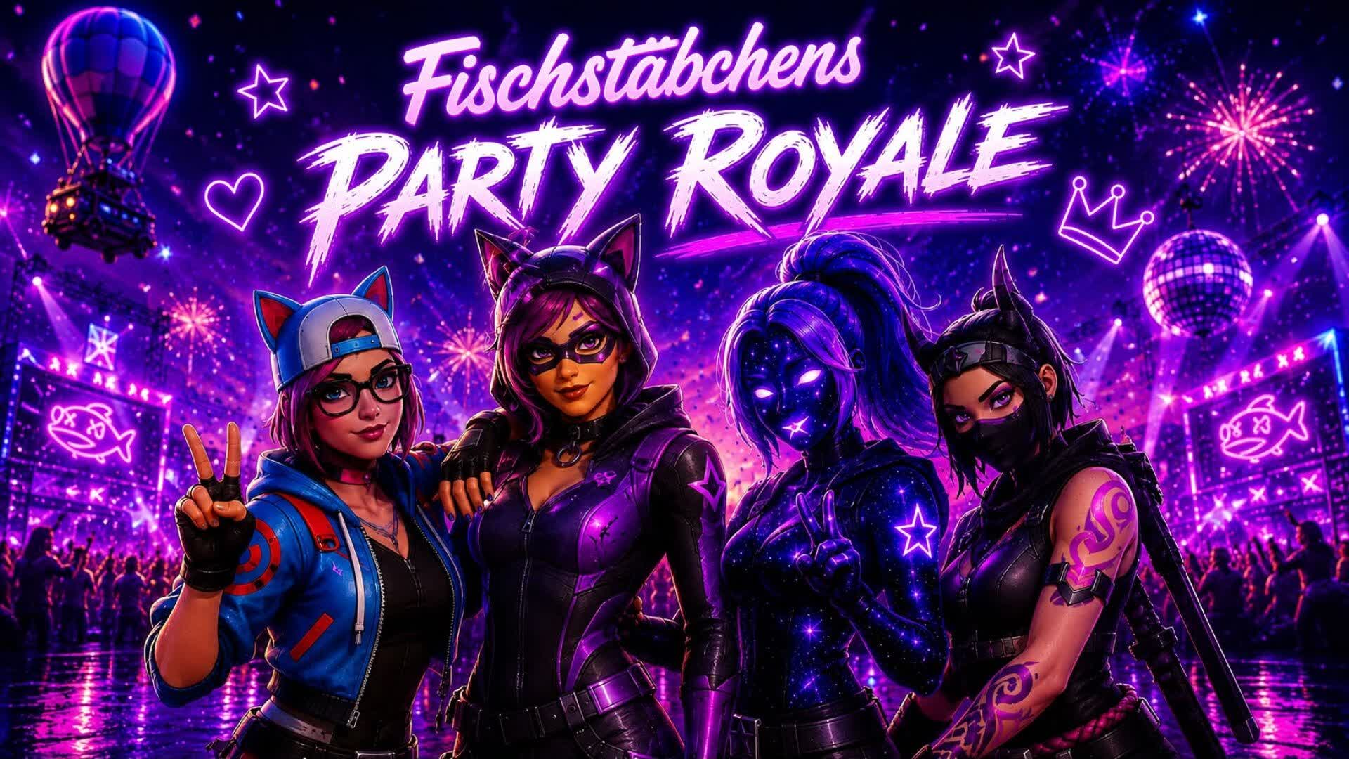 Fischstäbchen party royale — Fortnite Creative map