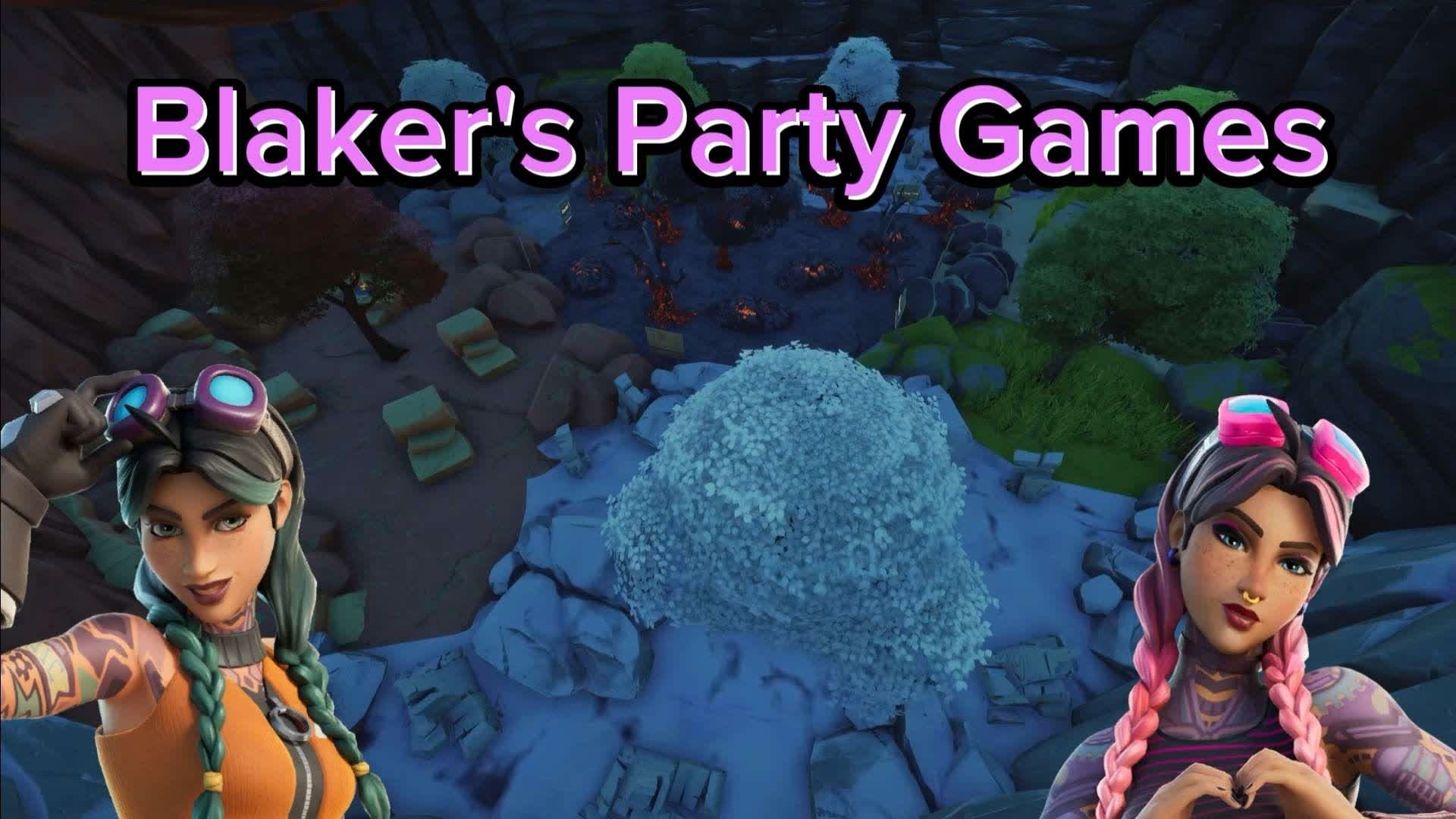 Blaker's Party Games — Fortnite Creative map