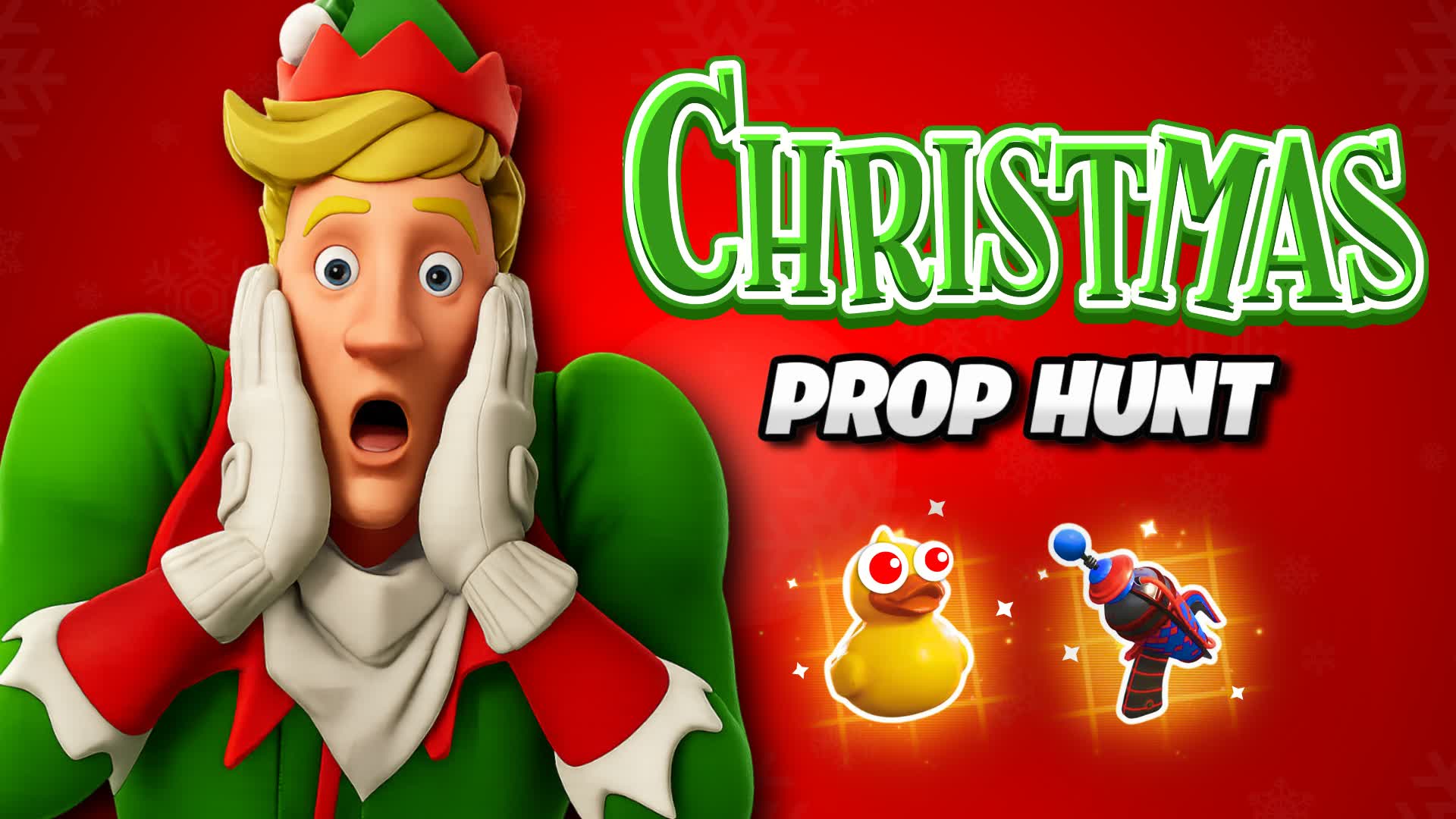 CHRISTMAS PROP HUNT🎄HOUSE — Fortnite Creative map