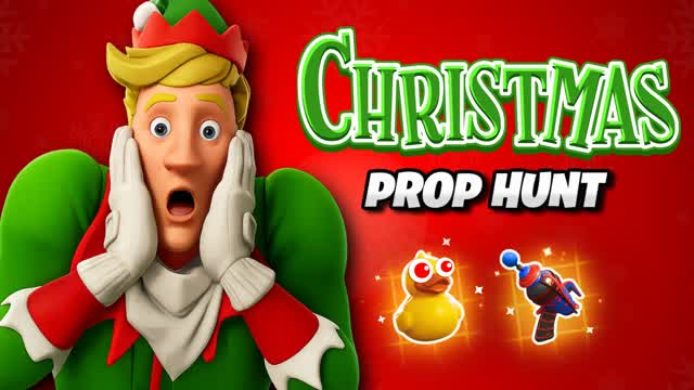 CHRISTMAS PROP HUNTπHOUSE β Fortnite Creative map