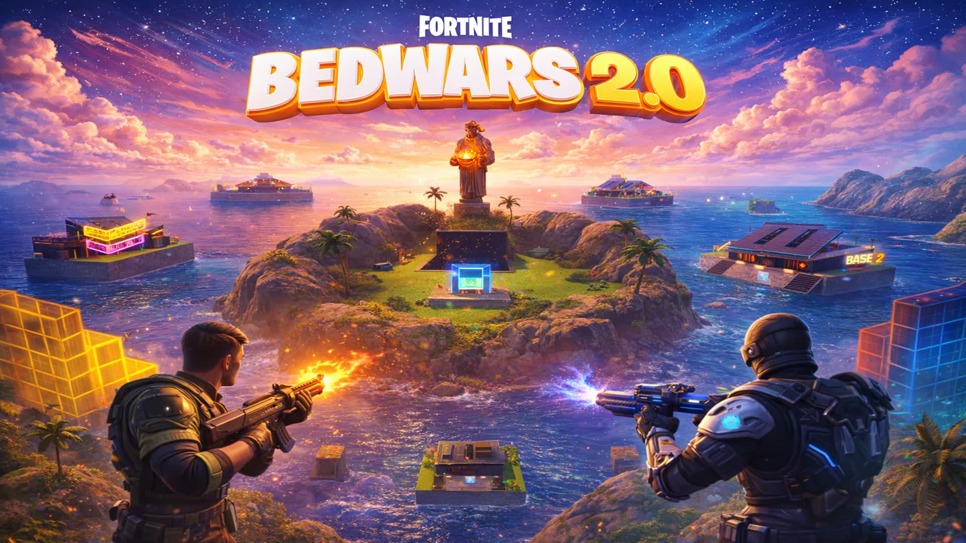 Bed Wars 2.0 — Fortnite Creative map