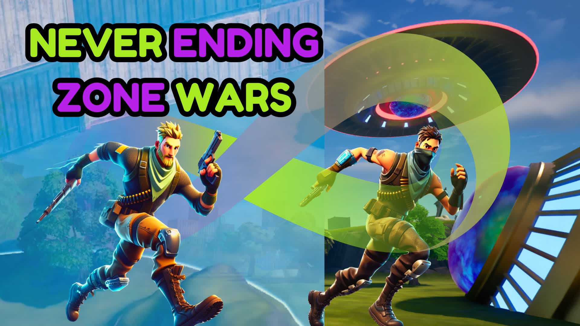 Never Ending Zone Wars β Fortnite Creative map