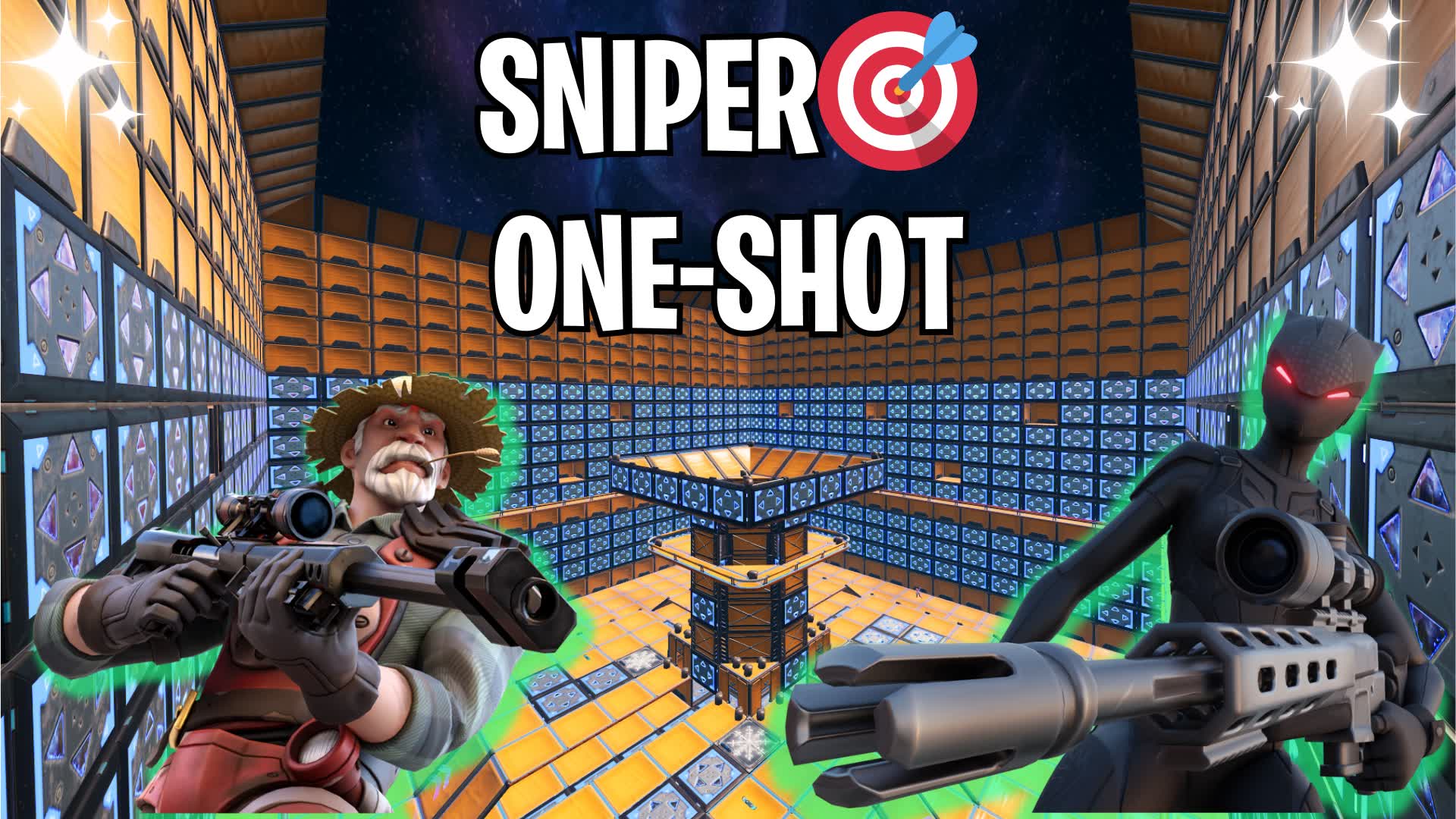 🎯SNIPER GAME - ONE SHOT🔫 — Fortnite Creative map