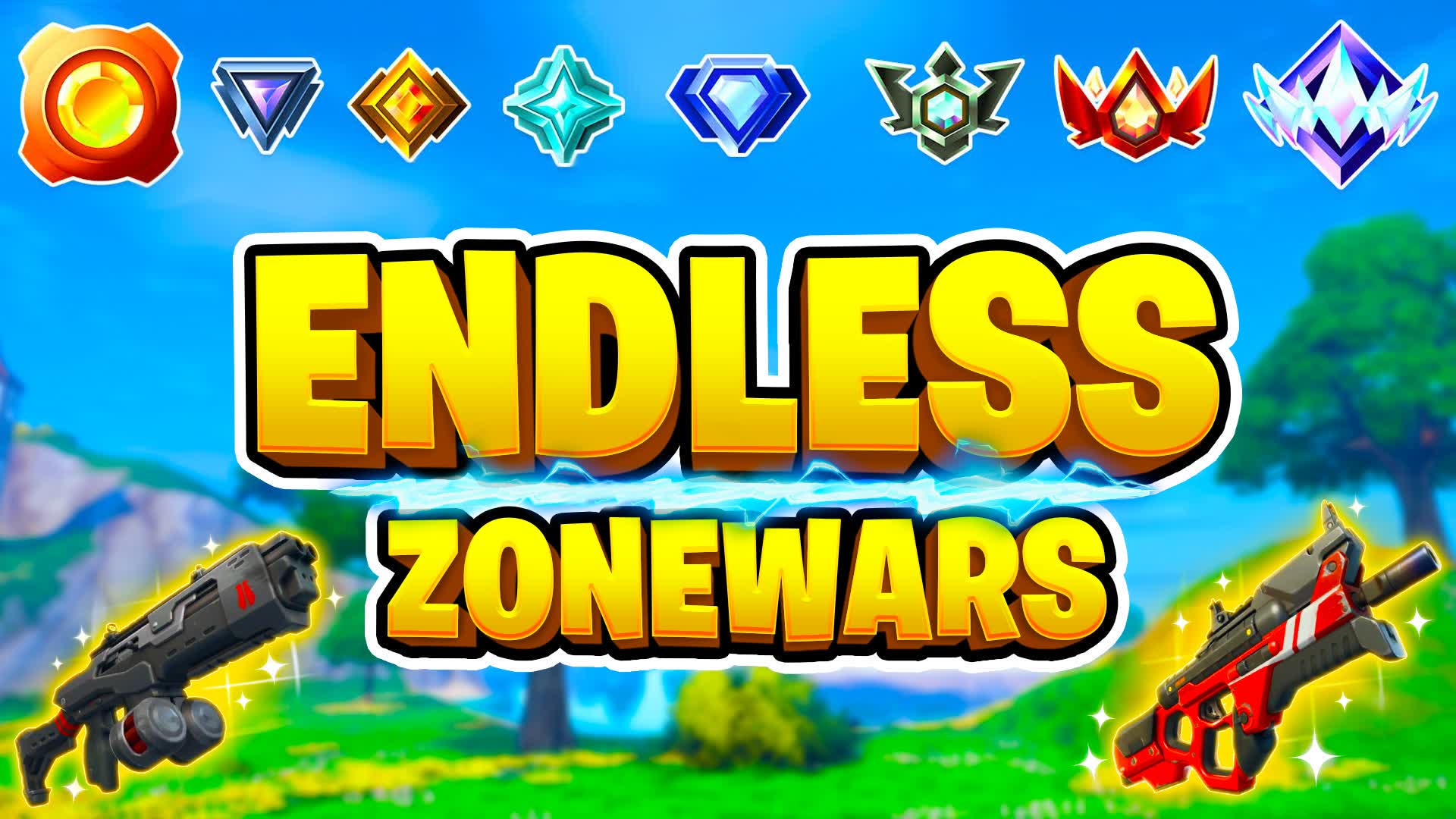 Endless Zone Wars Ranked β Fortnite Creative map