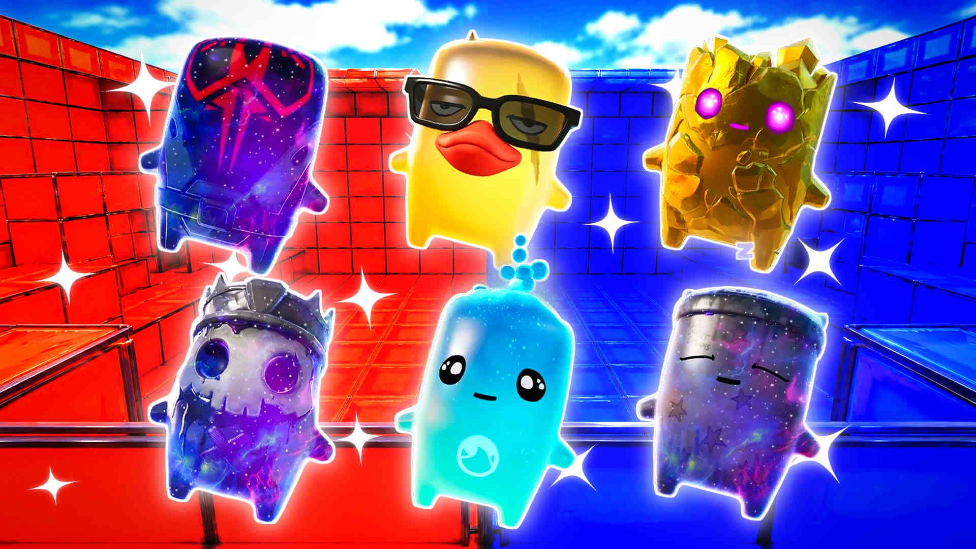 RED VS BLUE PRIME SHADOW π΄π΅ β Fortnite Creative map