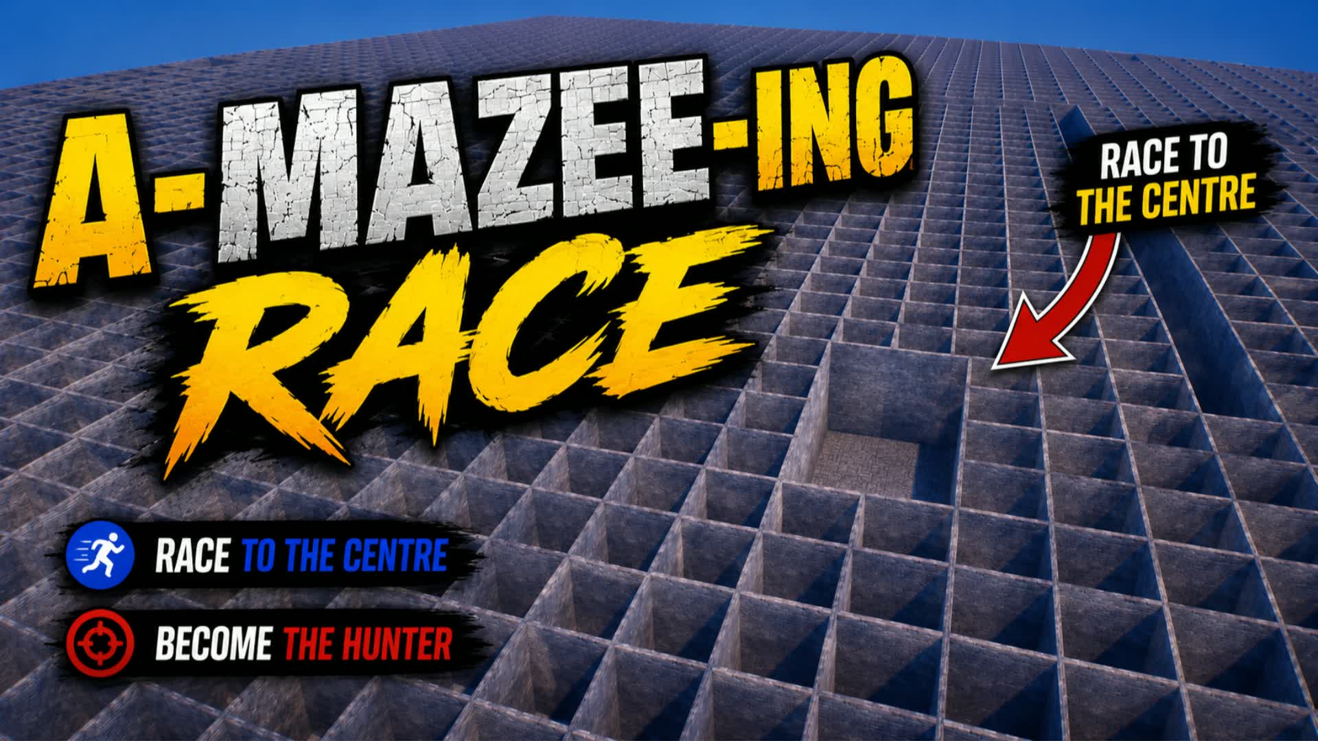 A-MAZE-ING RACE โ Fortnite Creative map