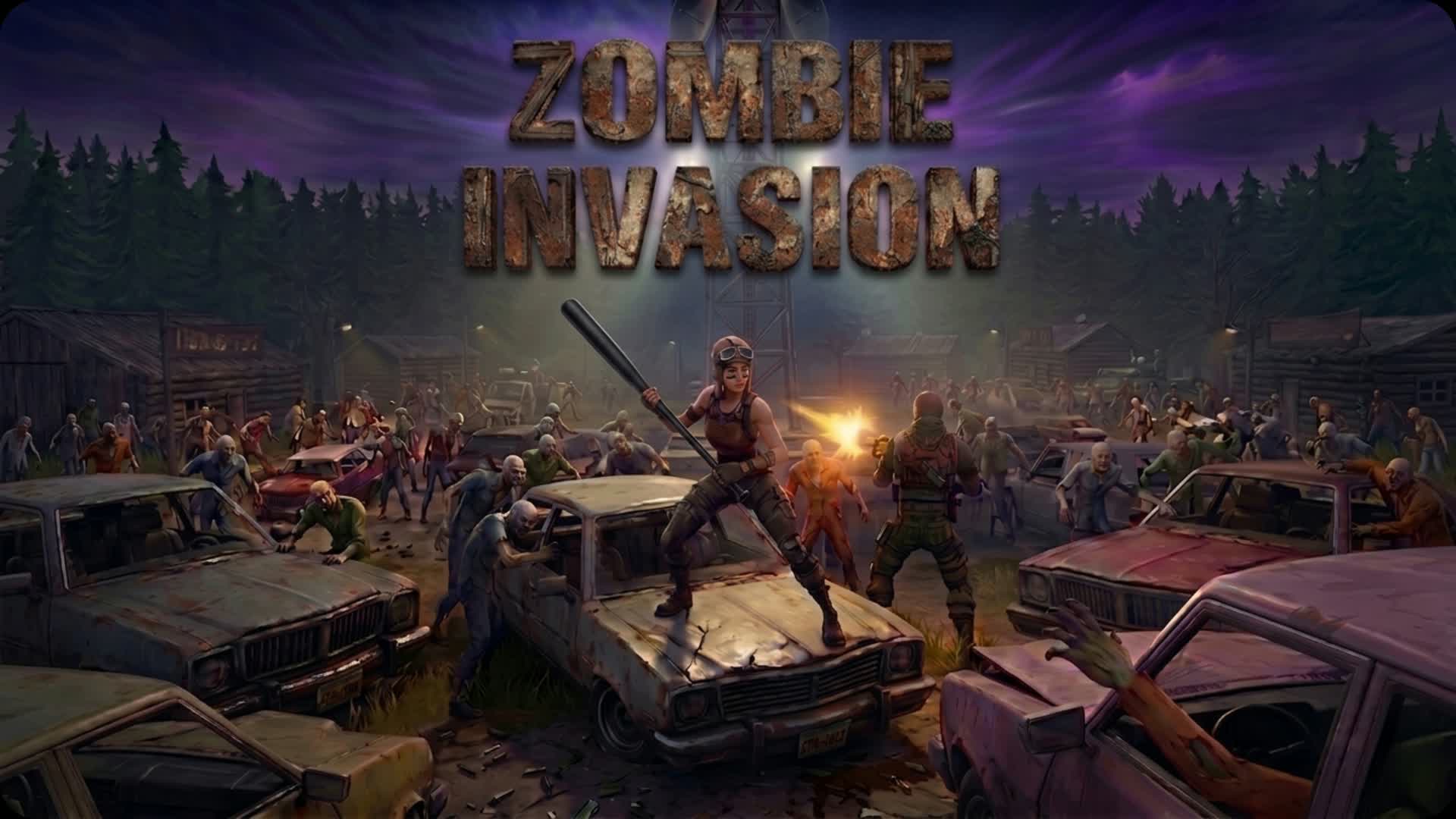 ZOMBIE INVASION — Fortnite Creative map