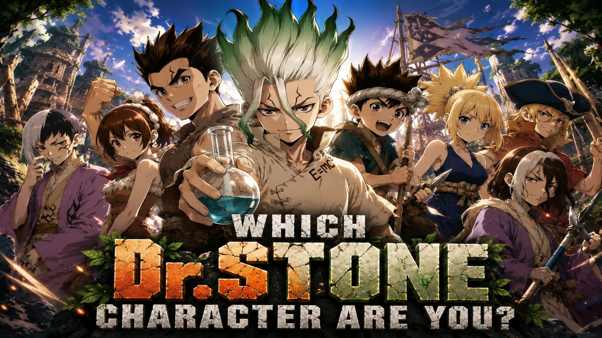 Which Dr. Stone Character Are You? β Fortnite Creative map