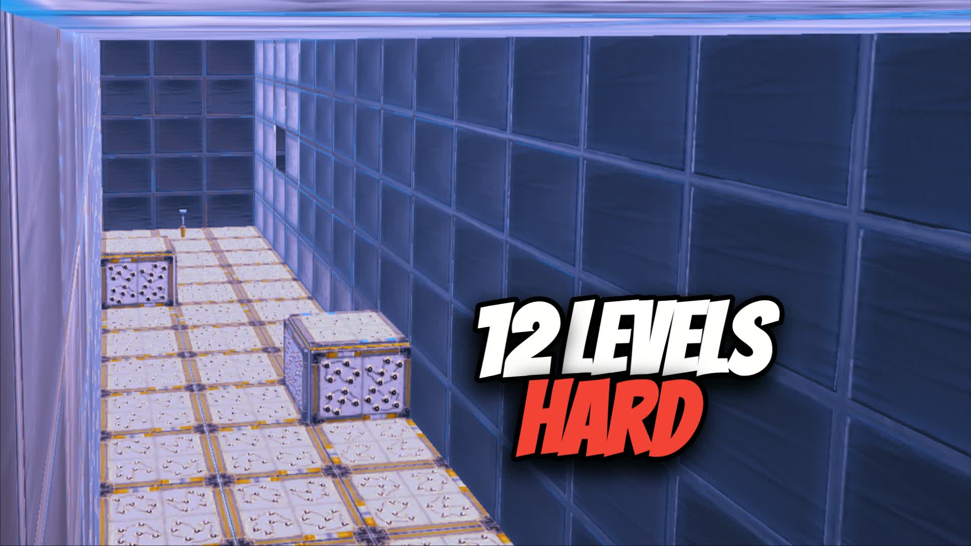 Parkour 12 Levels Hard — Fortnite Creative map