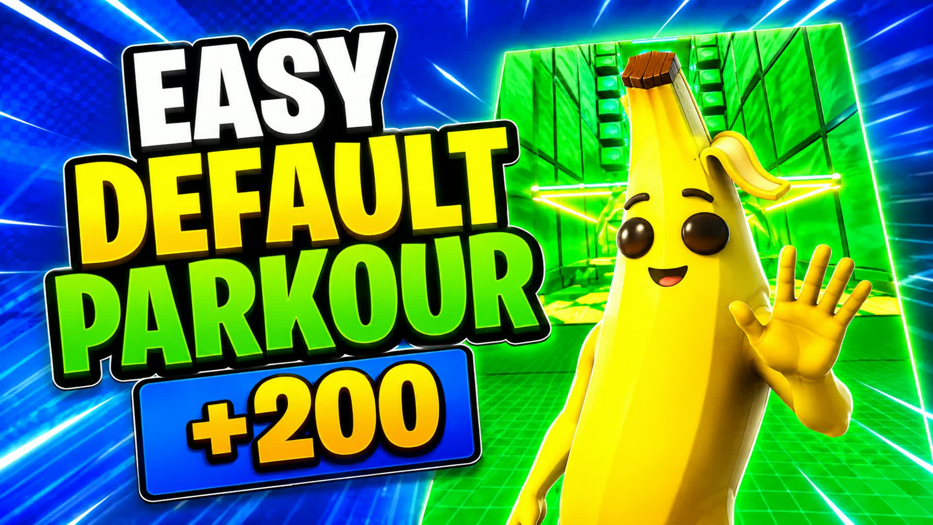 DEFAULT PARKOUR 200+πͺπͺ β Fortnite Creative map