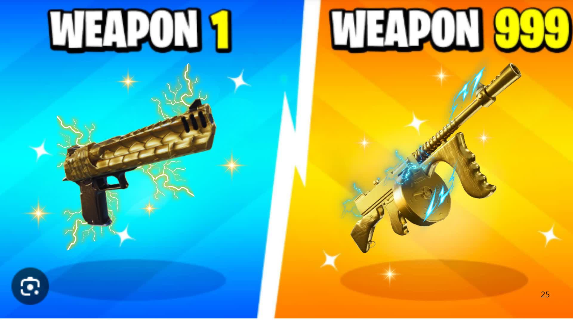 ⭐ALL GUNS-GUN GAME- ALL CARS⭐ — Fortnite Creative map