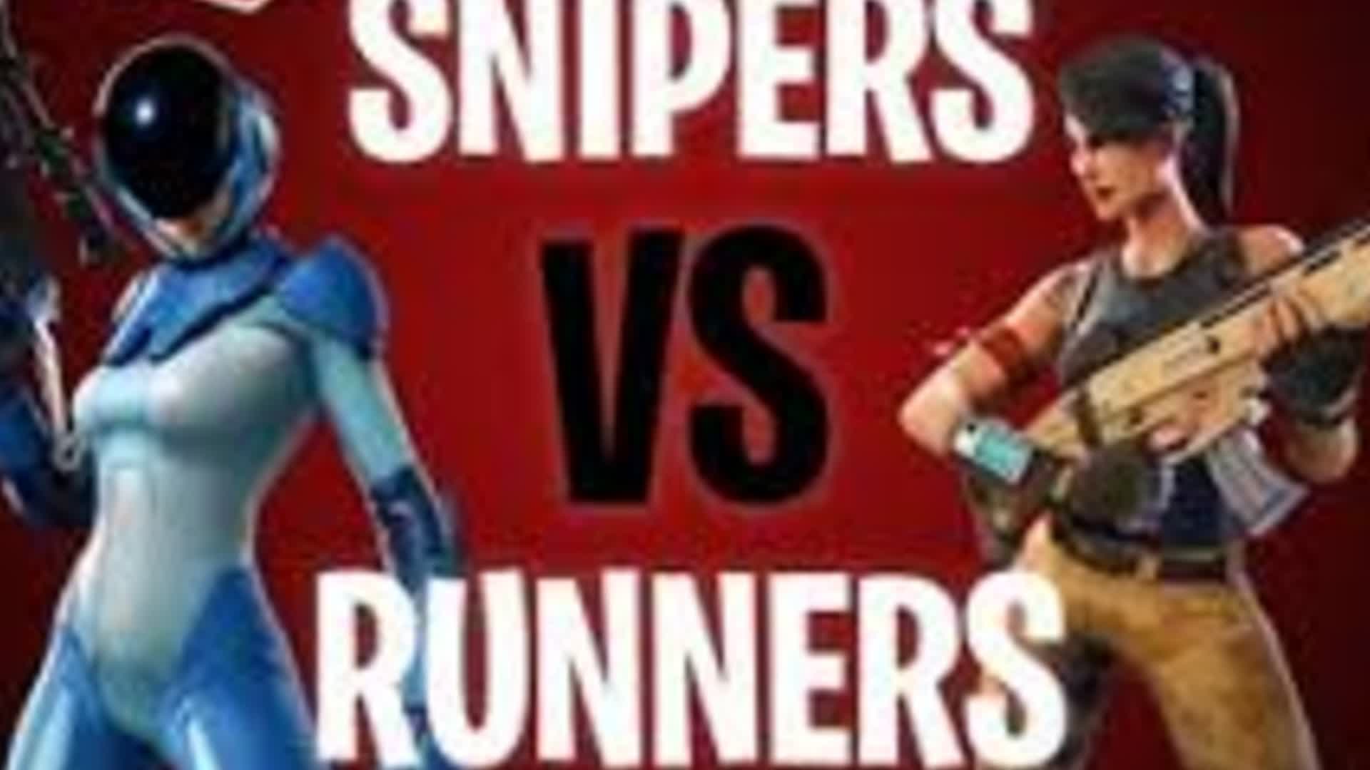 Sniper vs runners — Fortnite Creative map
