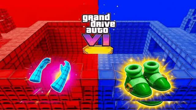 RED VS BLUE ARCHER DOUBLE — Fortnite Creative map