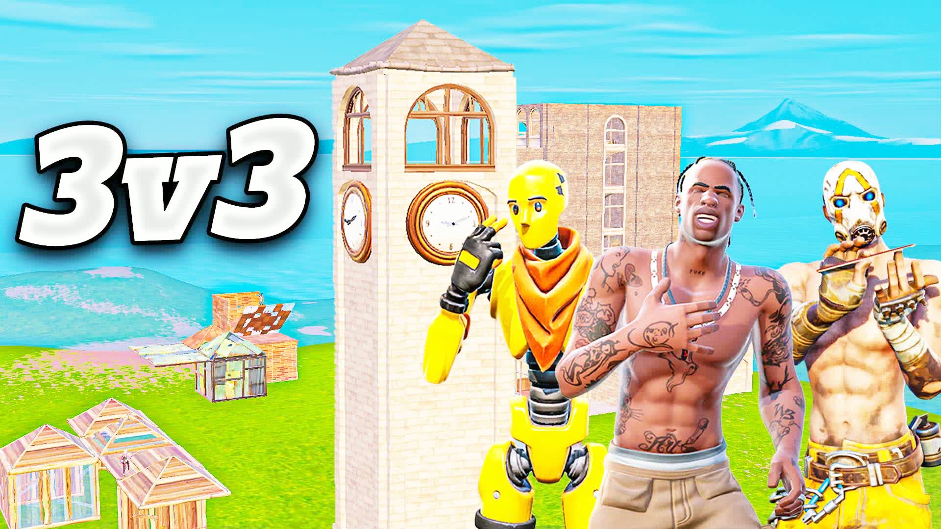 3V3 THE LAST STORM 🌀 - سكرمز العاصف — Fortnite Creative map