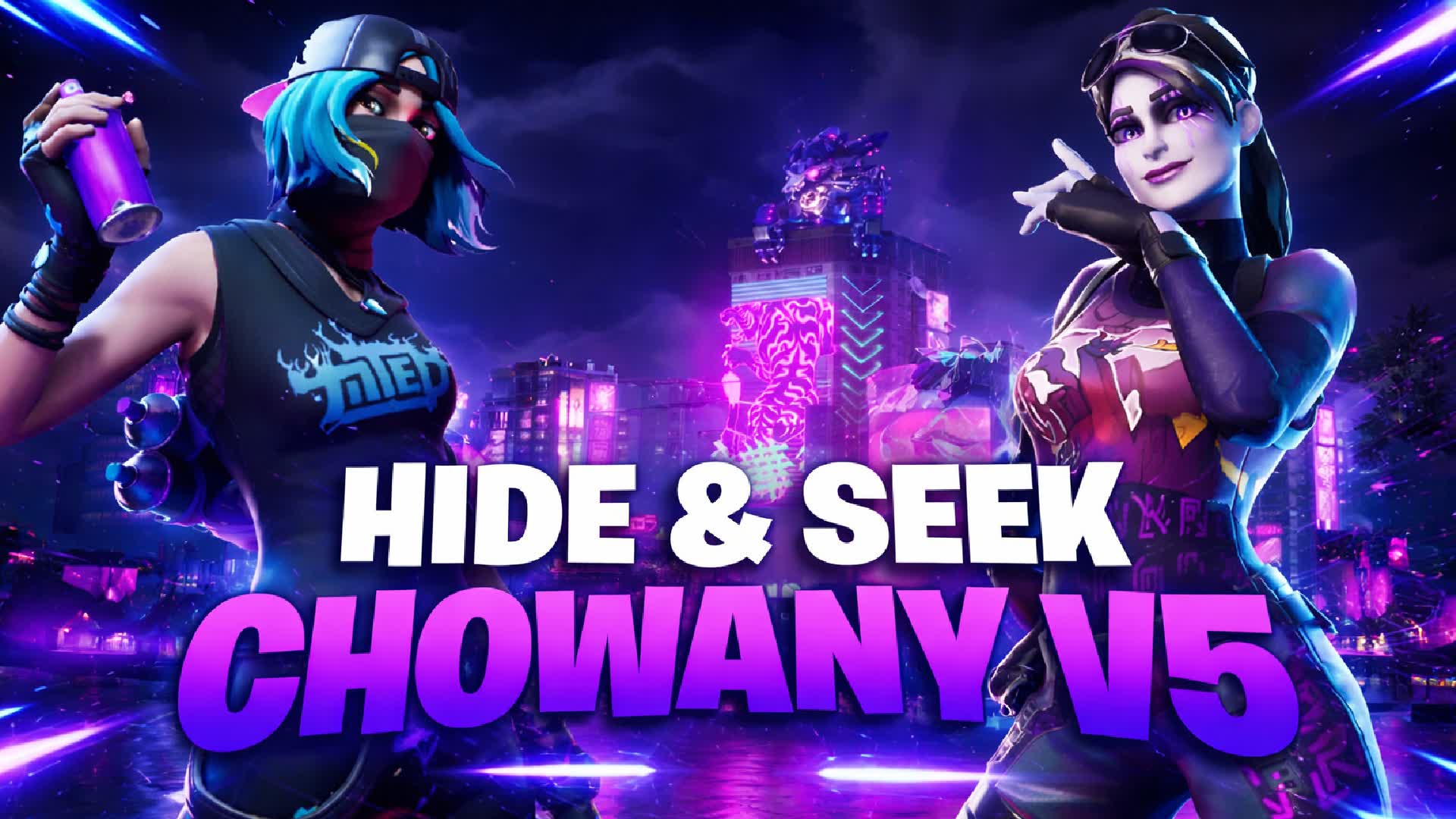 CHOWANY HIDE & SEEK by DZIEDZIC V5 β Fortnite Creative map