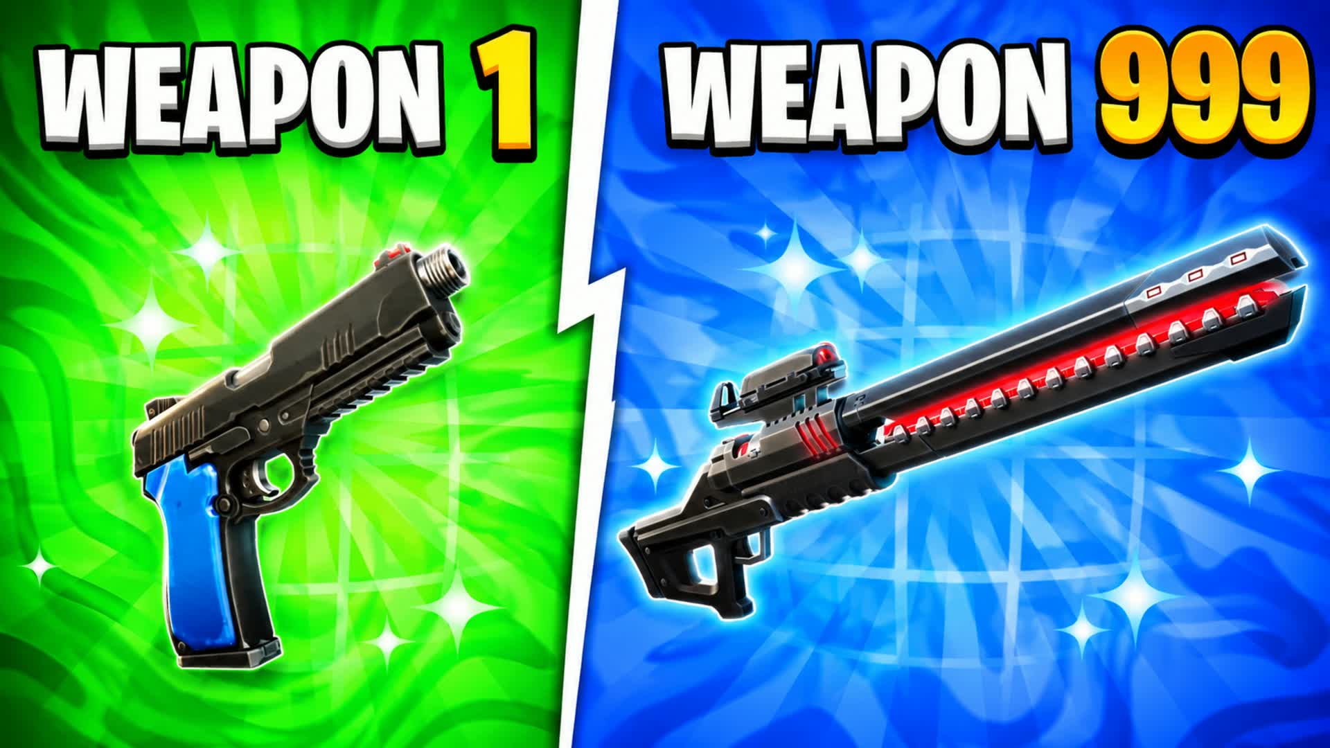 ๐ GUN GAME ๐ซ LOST CITY ONE SHOT โ Fortnite Creative map