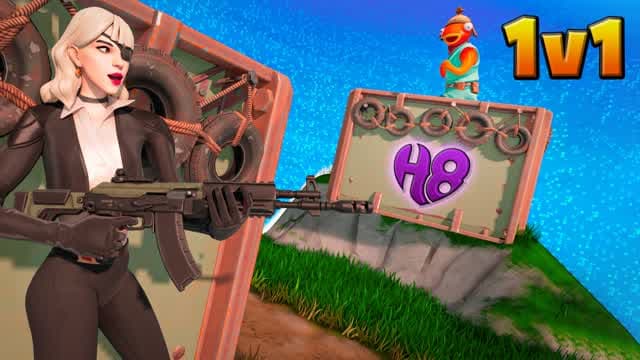 Zero Build 1v1 By H8 β Fortnite Creative map