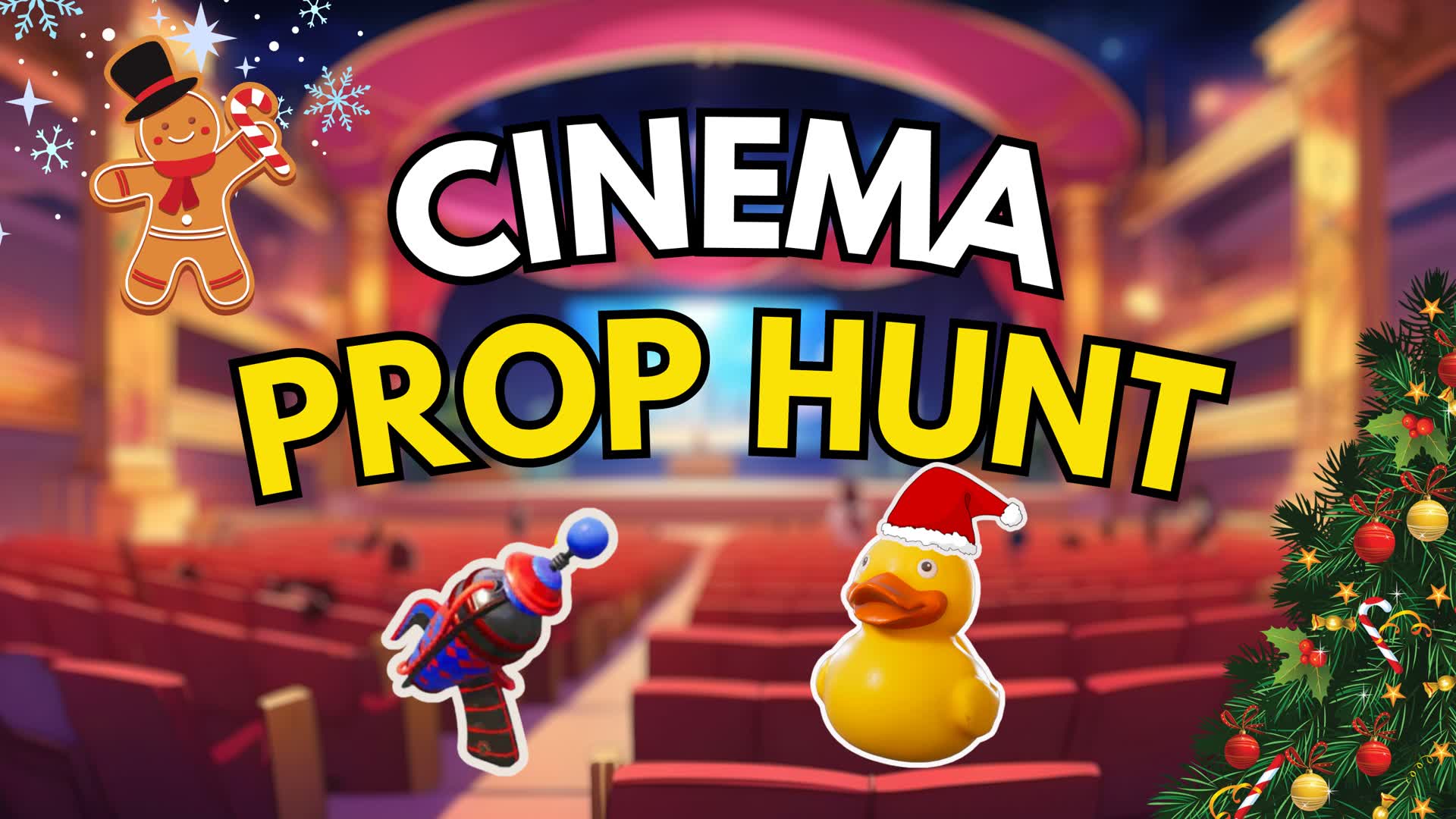 CINEMA MOVIE PROP HUNT π² β Fortnite Creative map