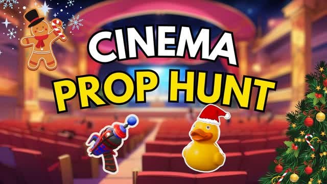 CINEMA MOVIE PROP HUNT π² β Fortnite Creative map