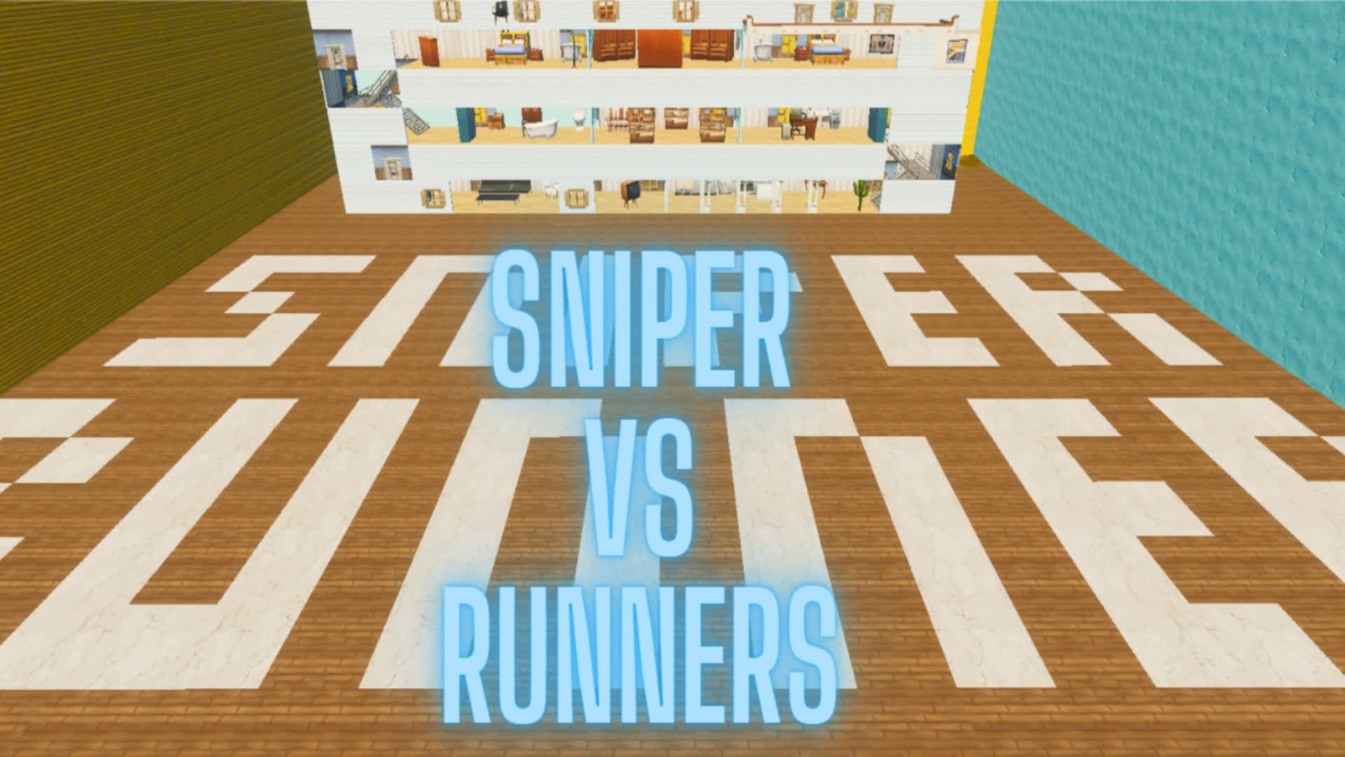 SNIPER VS RUNNERS — Fortnite Creative map