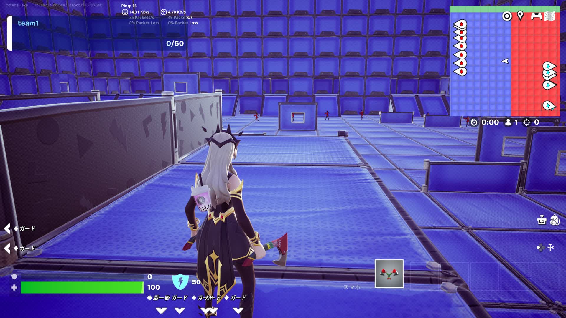 red vs blue bot — Fortnite Creative map