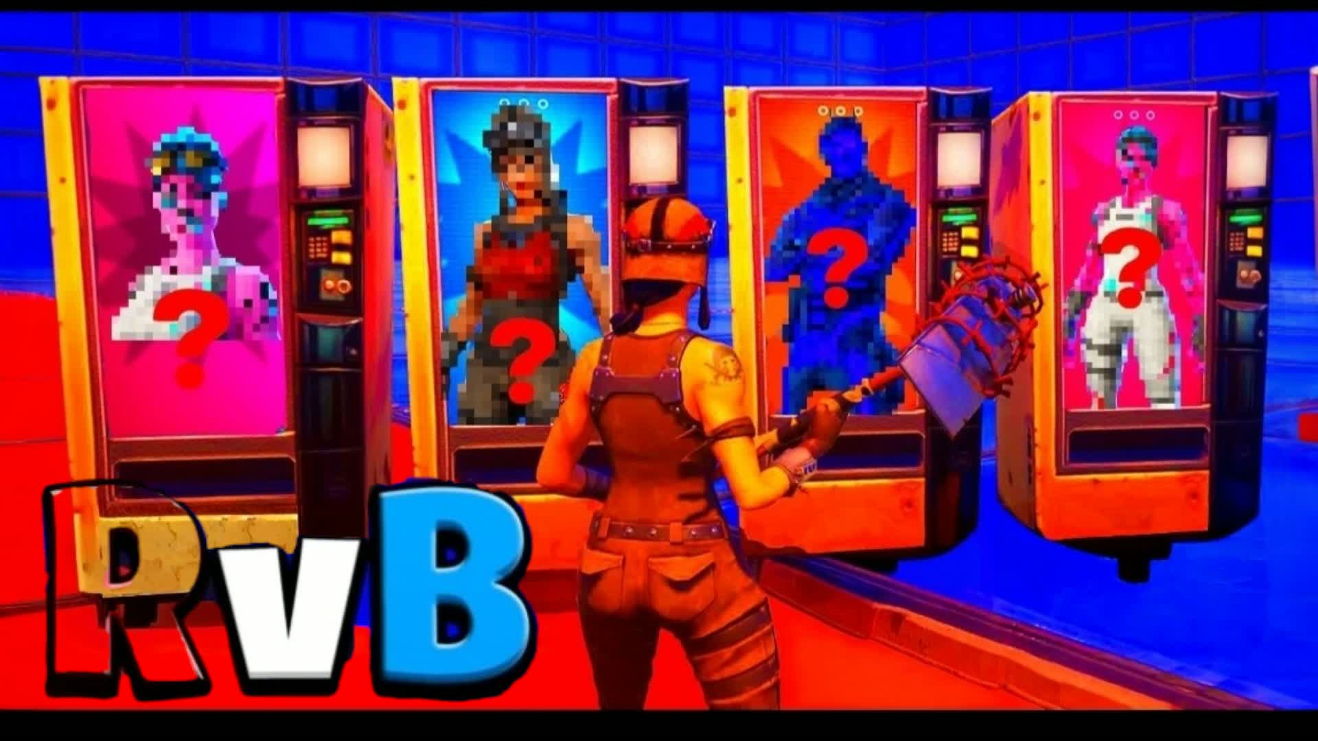 GRAND ISLAND π΅ BLUE VS π΄ RED β Fortnite Creative map