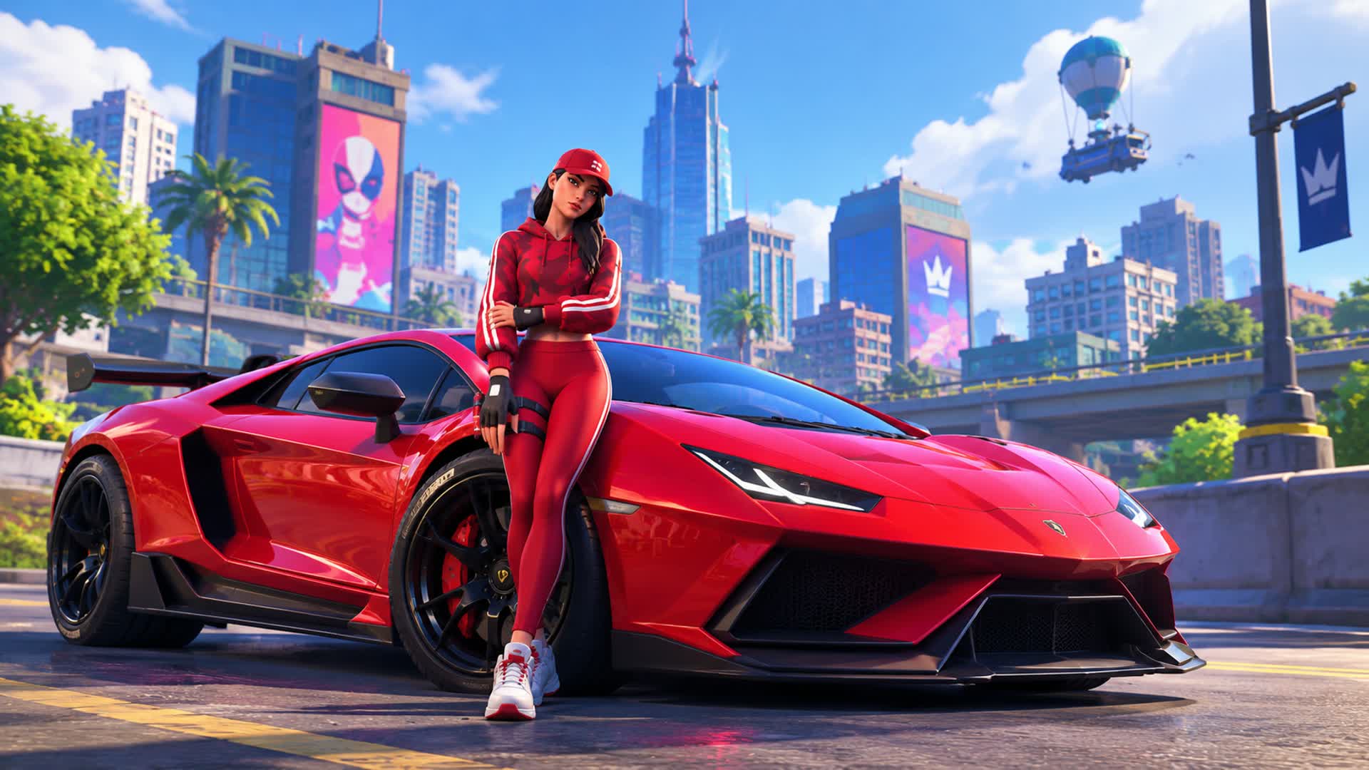 π GIRL DRIVE - CAR GAME π β Fortnite Creative map
