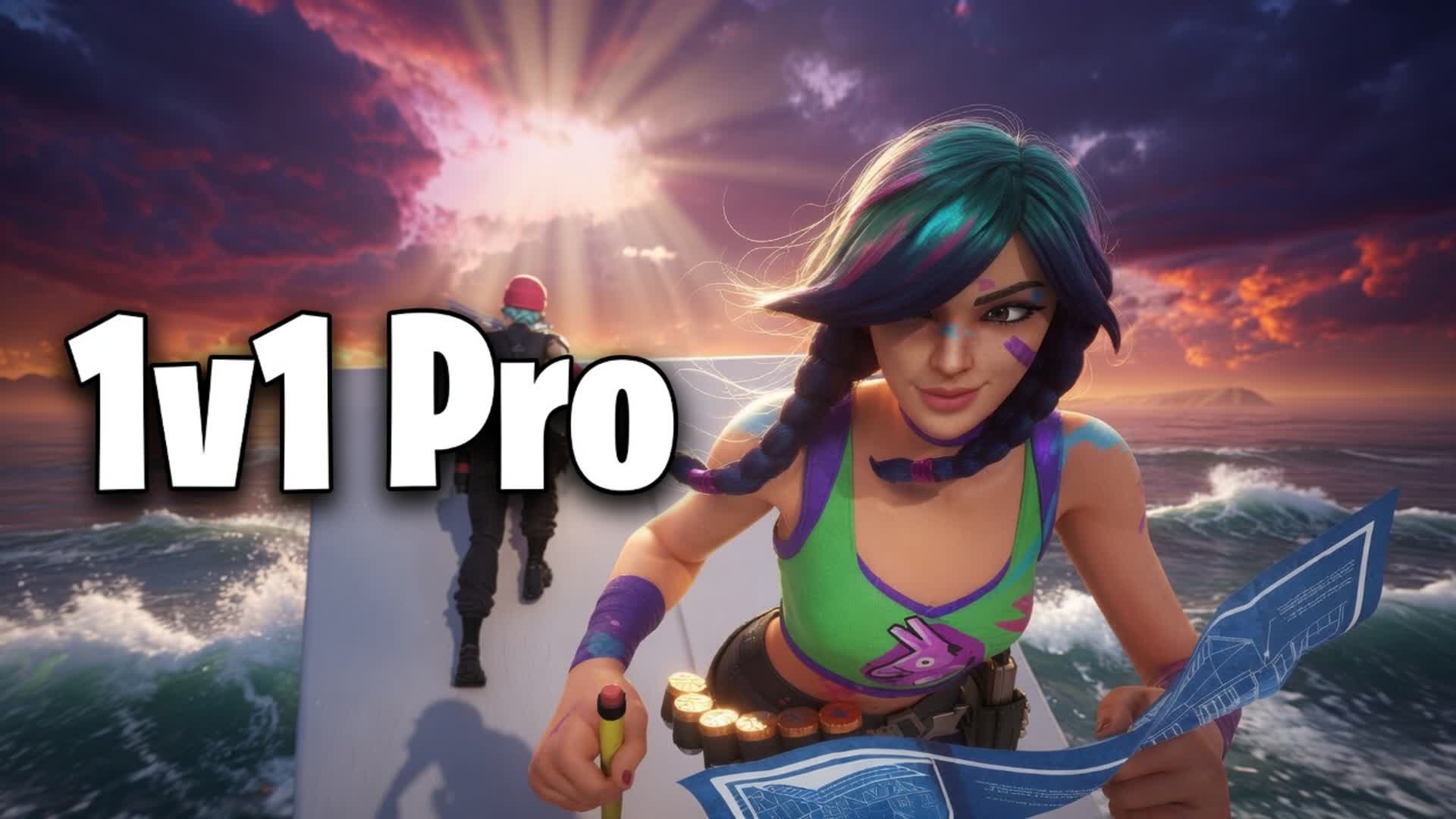 1V1 FIGHT MAP — Fortnite Creative map