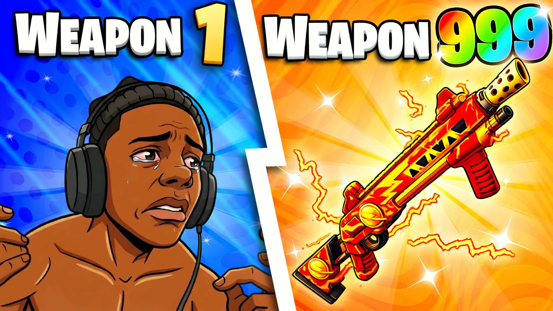 π GUN GAME π SAY WALLAHI BRO ONE SHOT β Fortnite Creative map