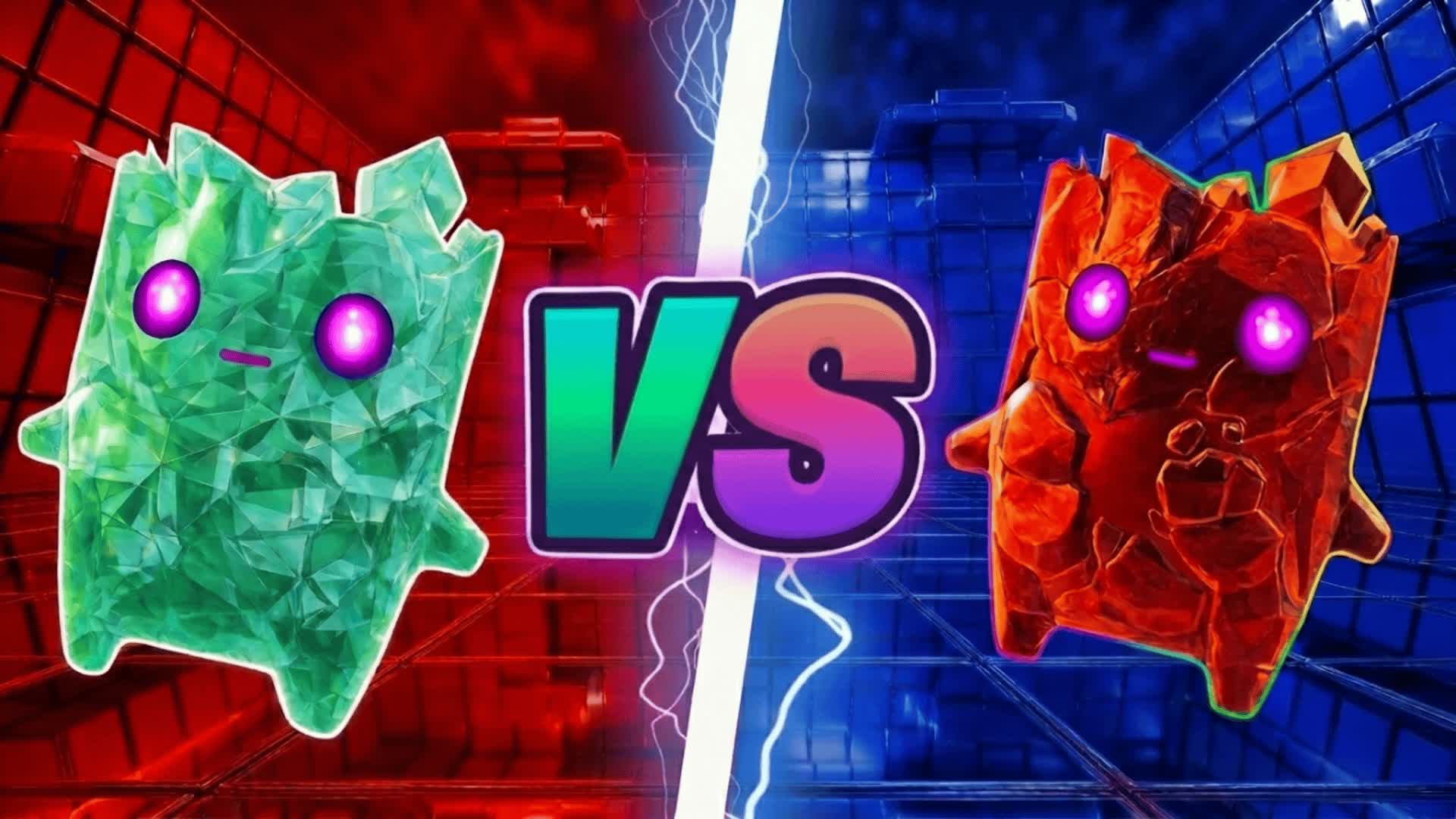 RVB RED VS BLUE FIRE V5 — Fortnite Creative map