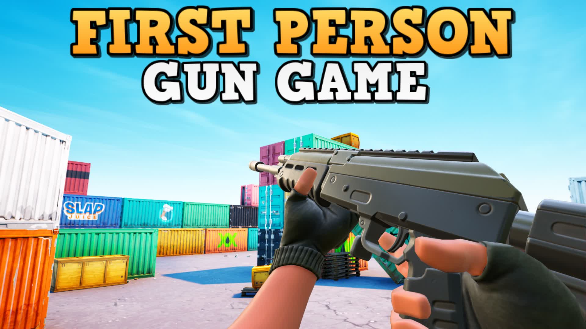 FIRST PERSON GUN GAME — Fortnite Creative map