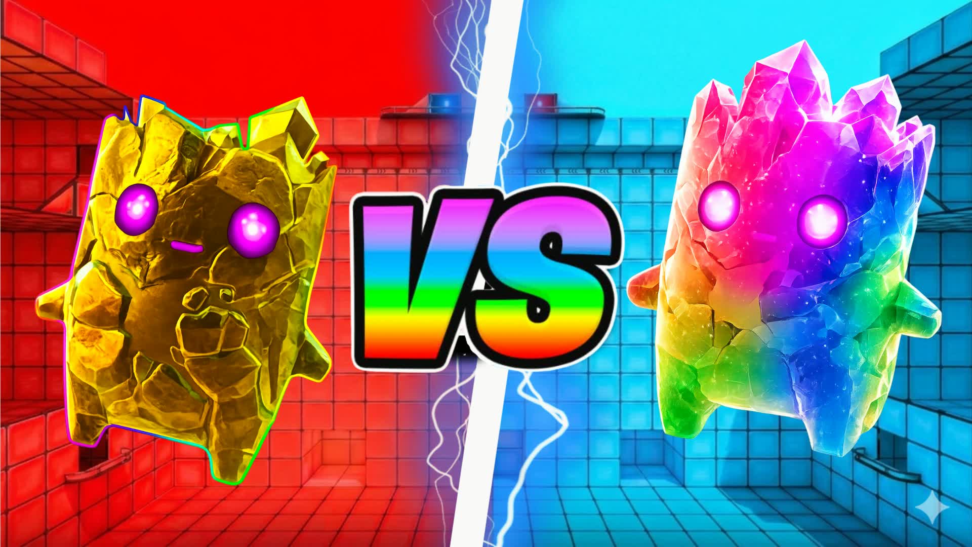 RED VS BLUE FUN RVB M8 — Fortnite Creative map
