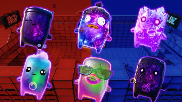 ESSENTIAL RED VS BLUE ๐ด๐ต โ Fortnite Creative map