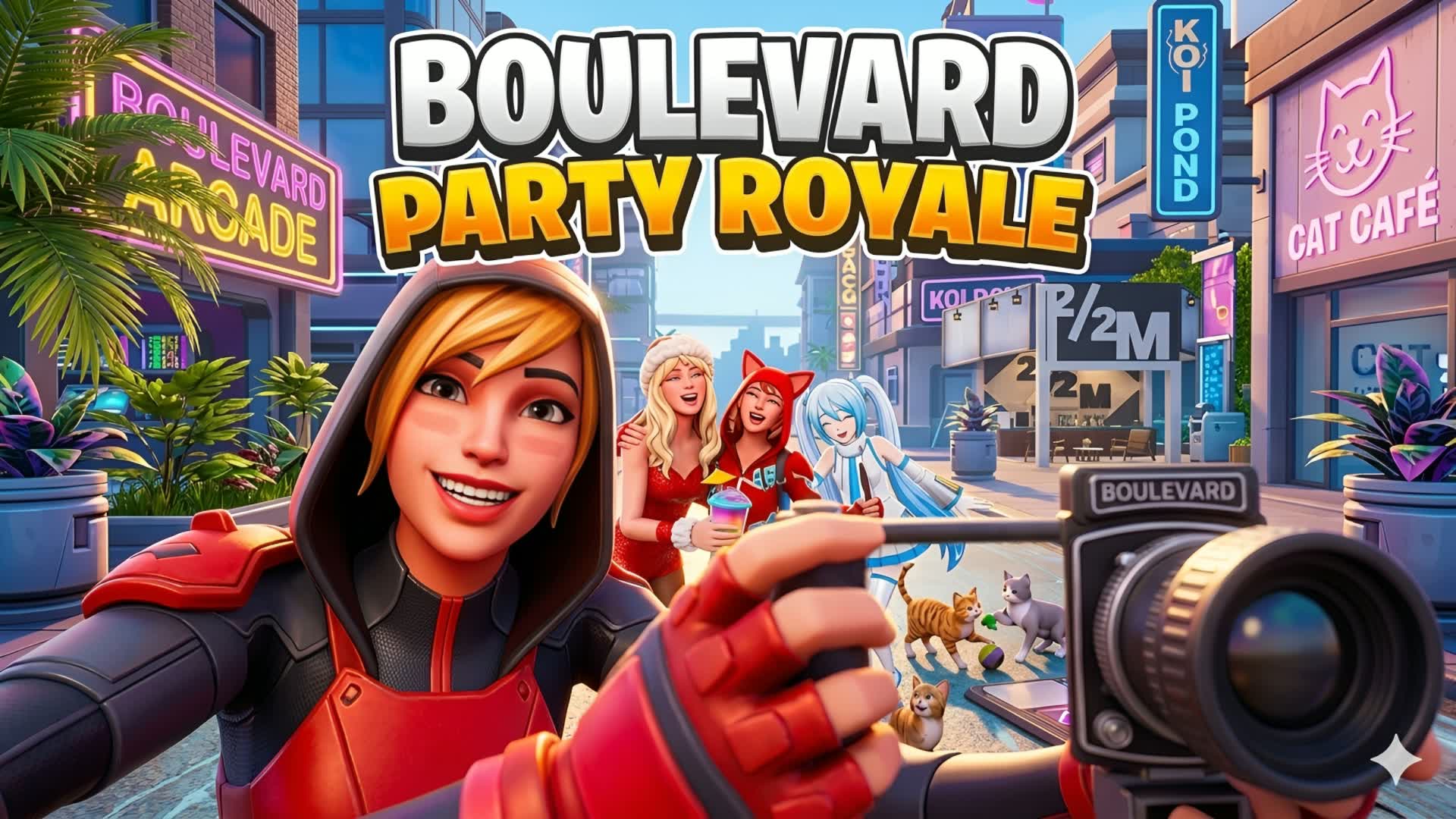 PARTY ROYALE Boulevard 2.2 — Fortnite Creative map