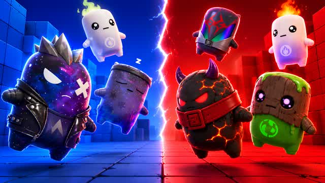 SHIELDBREAKER RED VS BLUE π΄π΅ β Fortnite Creative map