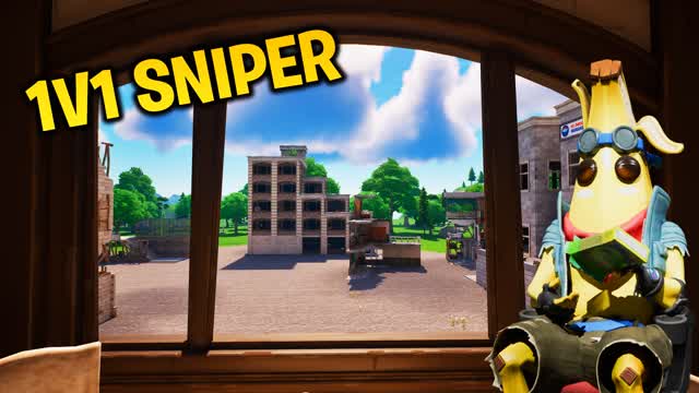 🍌PEELY 1V1 SNIPER🍌 — Fortnite Creative map