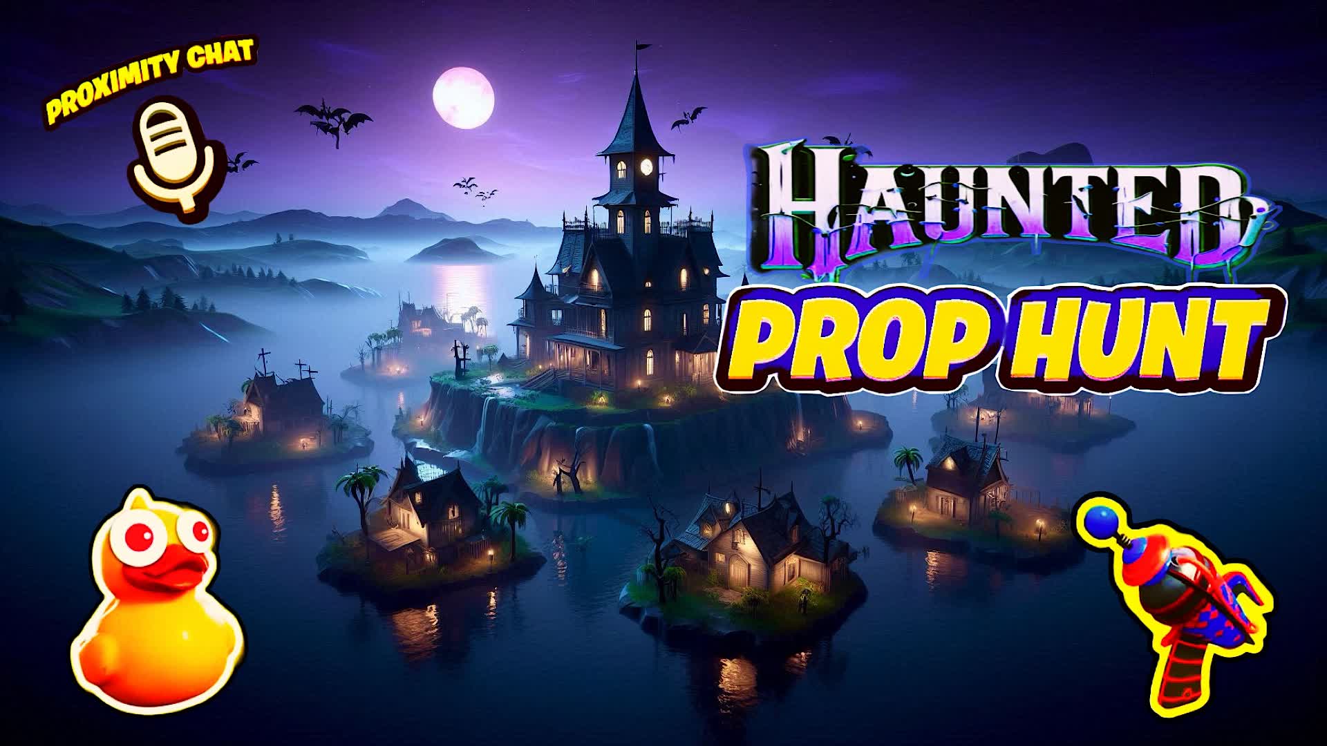 π» HAUNTED PROP HUNT π β Fortnite Creative map