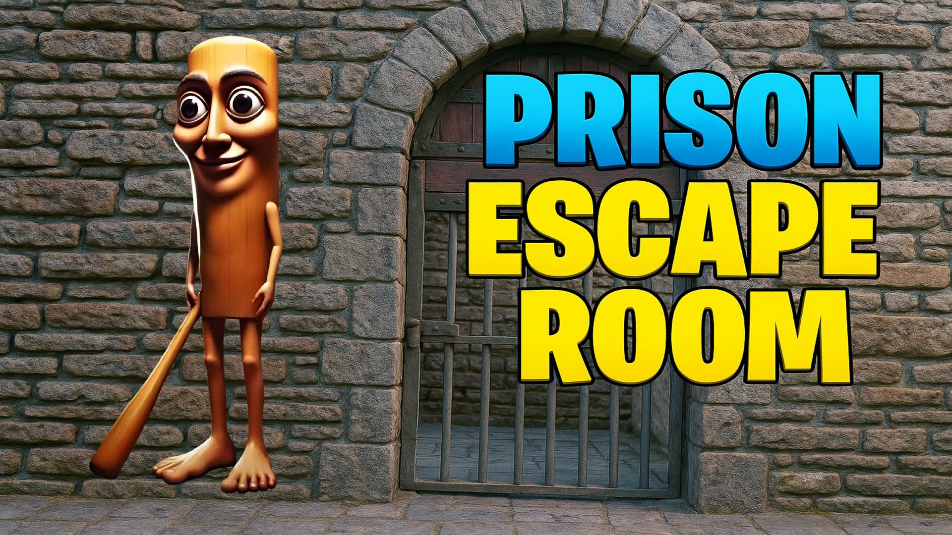 🔒TUNG TUNG SAHUR PRISON ESCAPE ROOM — Fortnite Creative map