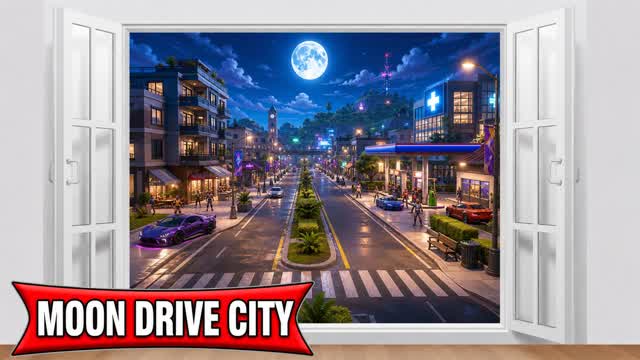 BRAINORT DRIVE CITY — Fortnite Creative map