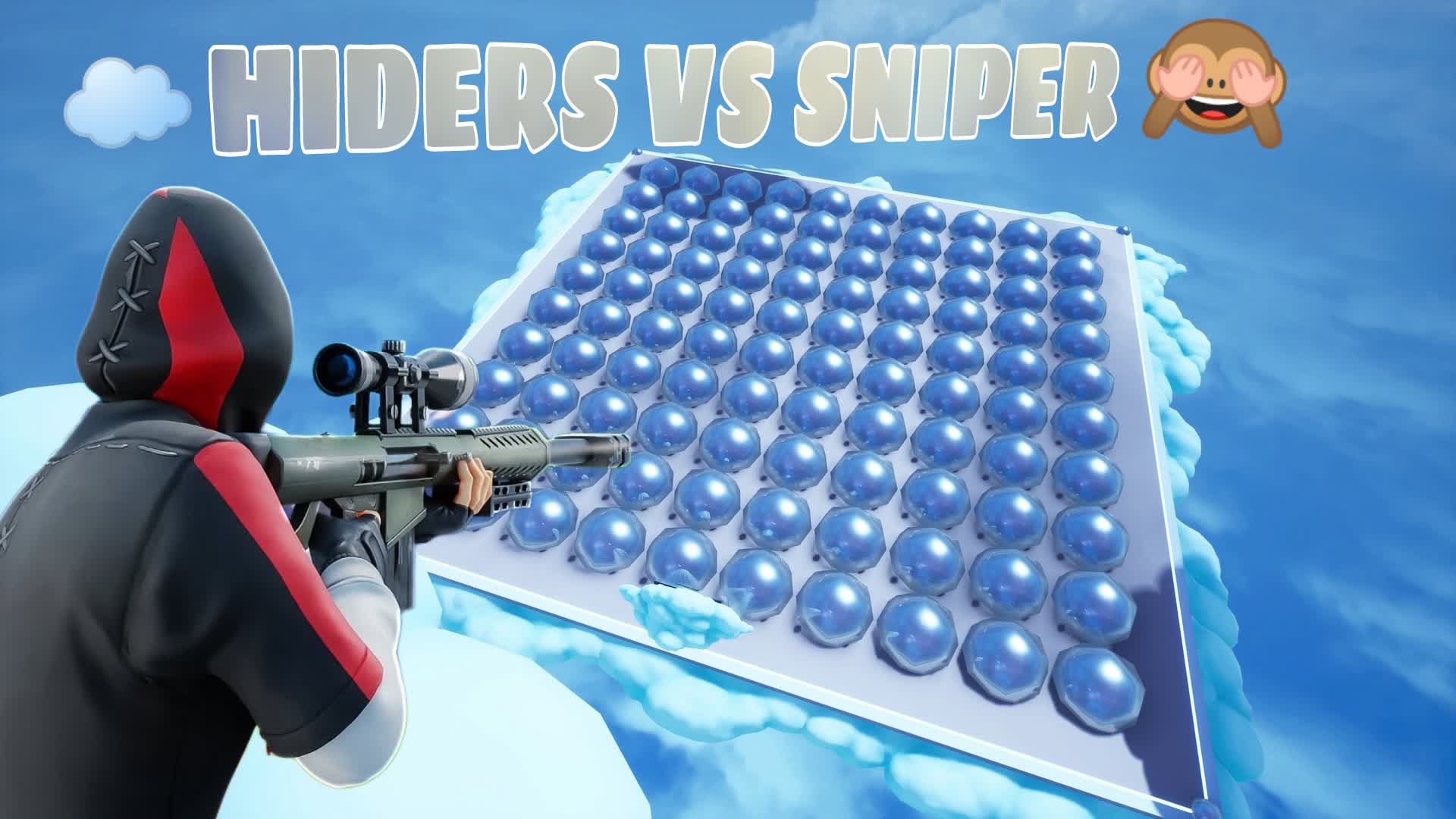 βοΈ HIDERS VS SNIPER π β Fortnite Creative map