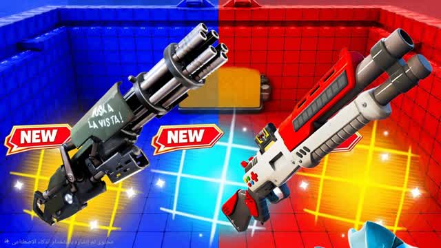 GRAND RED VS BLUE MEGA — Fortnite Creative map