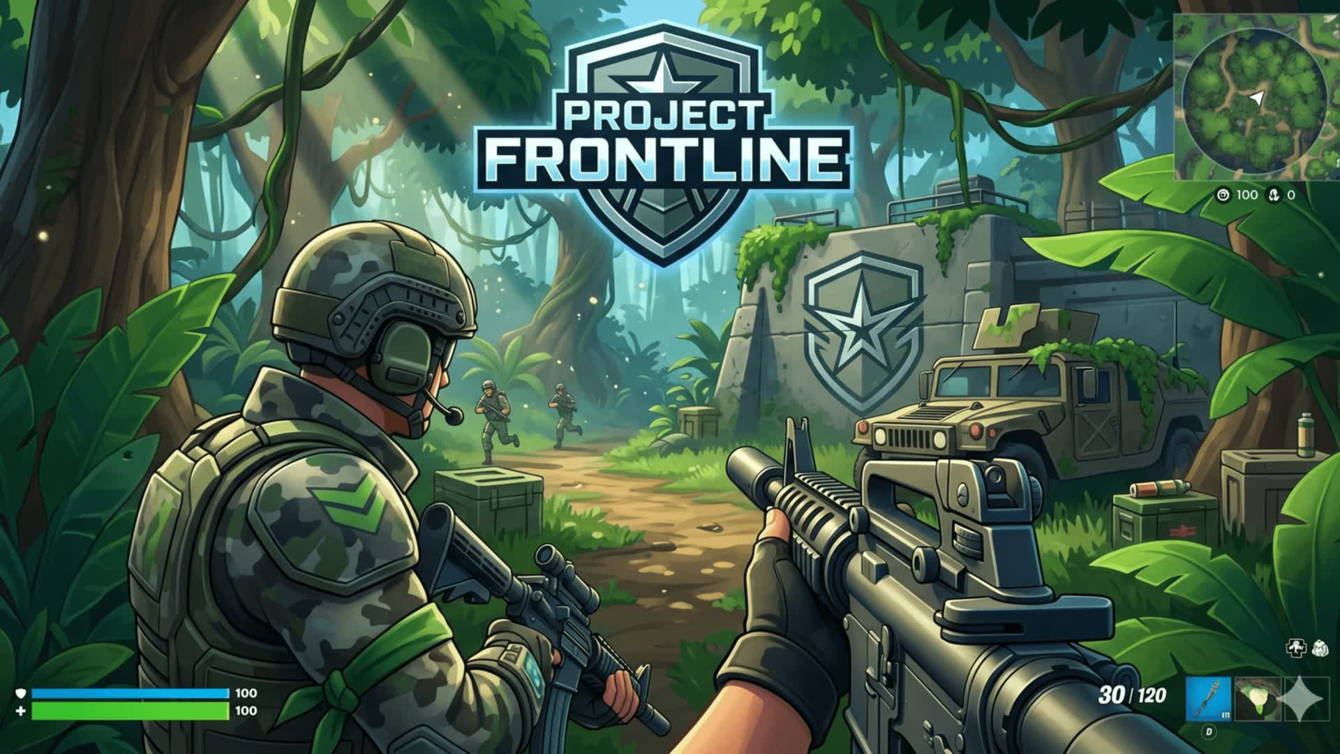 PROJECT_Frontline — Fortnite Creative map