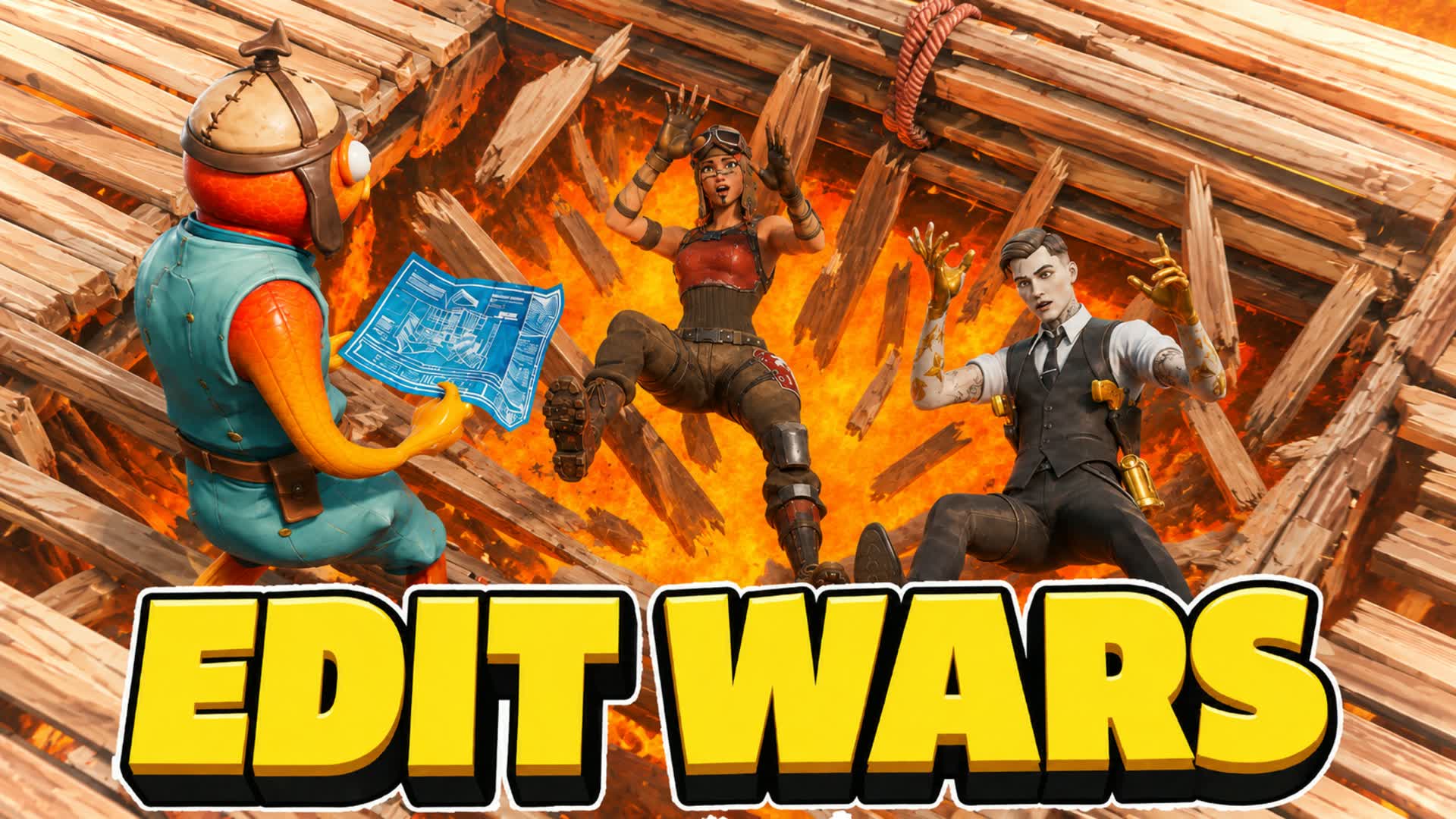 π Edit Wars (FFA) π β Fortnite Creative map