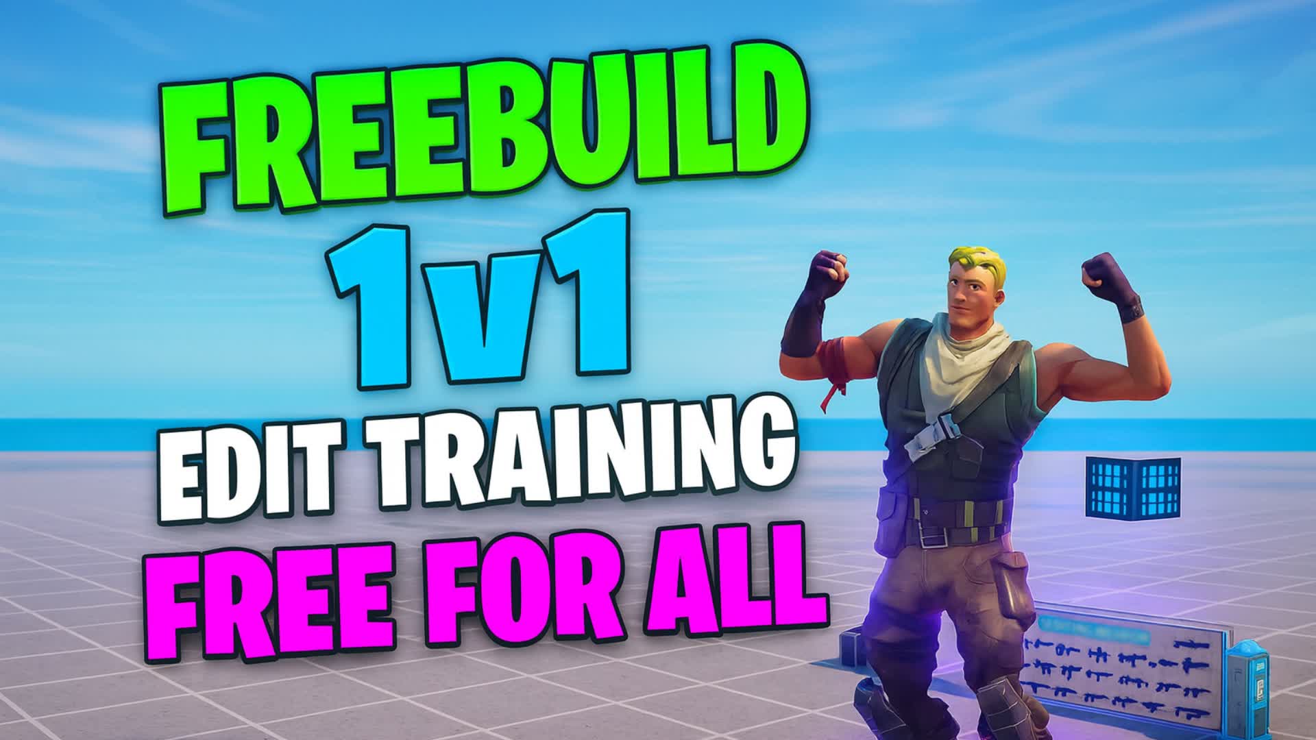 Practice Hub - Free For All — Fortnite Creative map