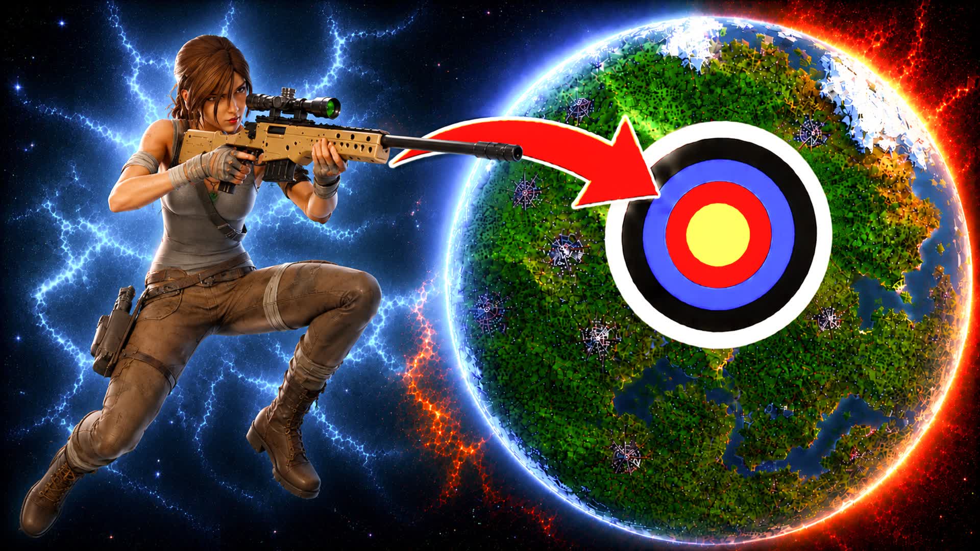 🎯AURA TRICKSHOT PARKOUR 125 LEVELS!! — Fortnite Creative map