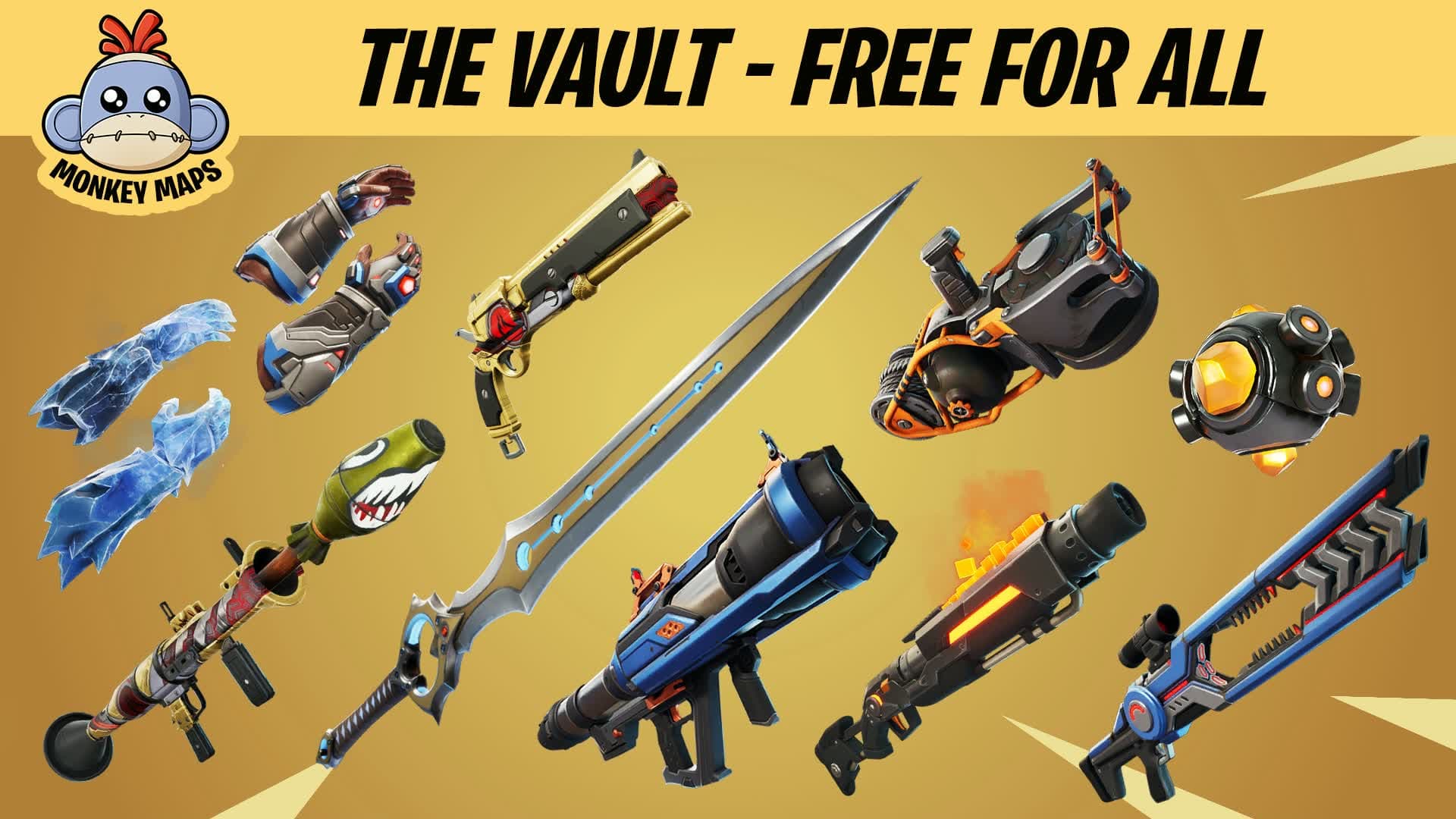 THE VAULT - FREE FOR ALL β Fortnite Creative map
