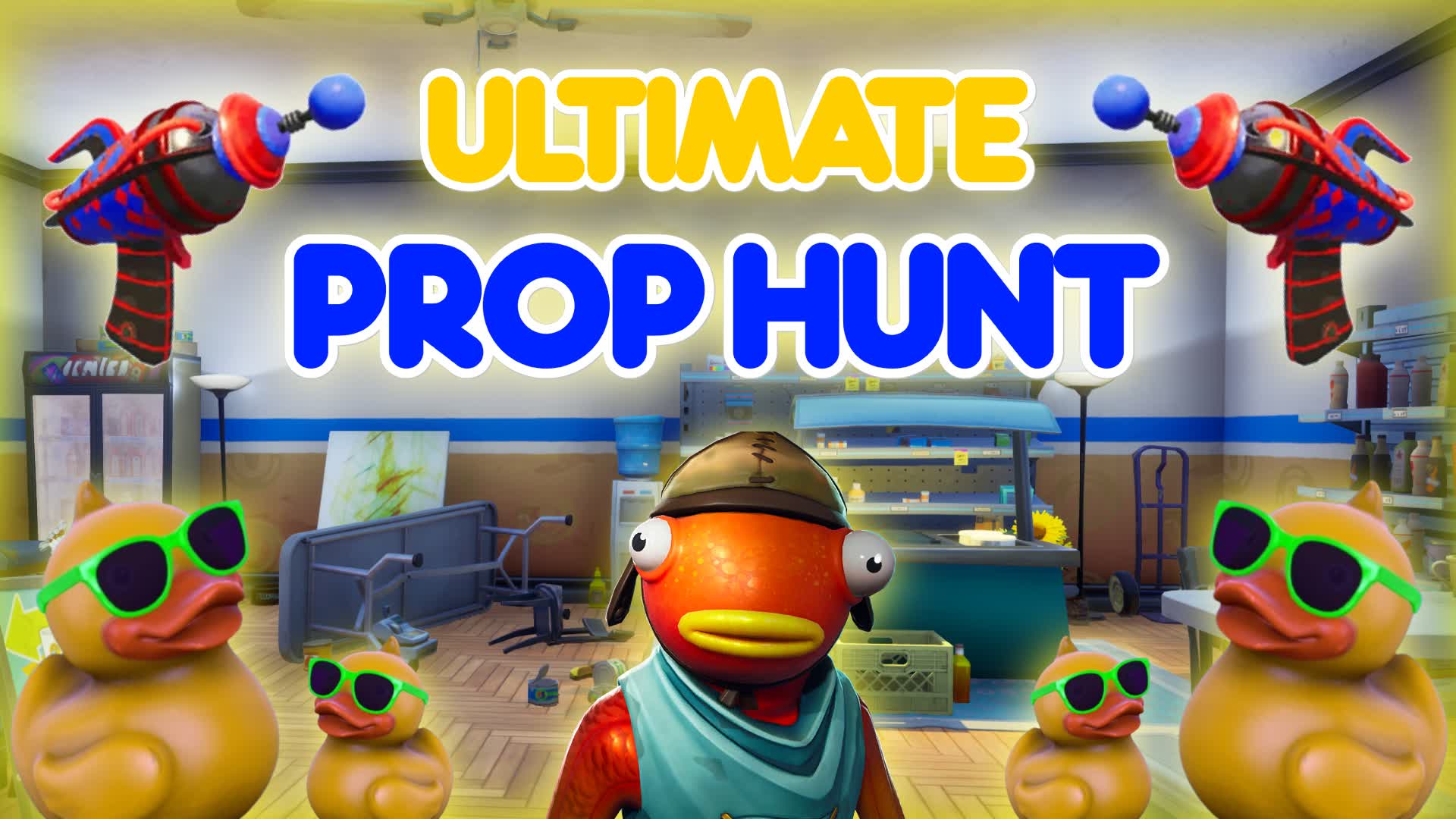 ULTIMATE PROP HUNT β Fortnite Creative map