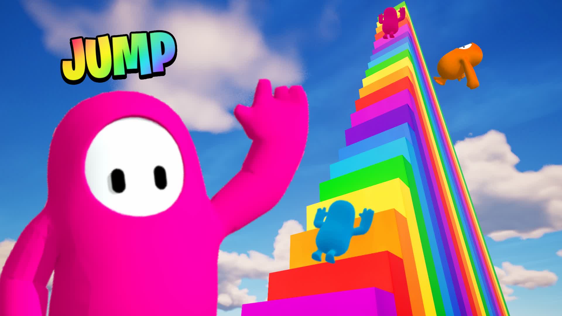 π JUMP UP FALLGUYS PARKOUR π β Fortnite Creative map