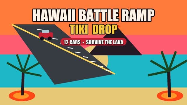 Hawaii Battle Ramp: Tiki Drop — Fortnite Creative map