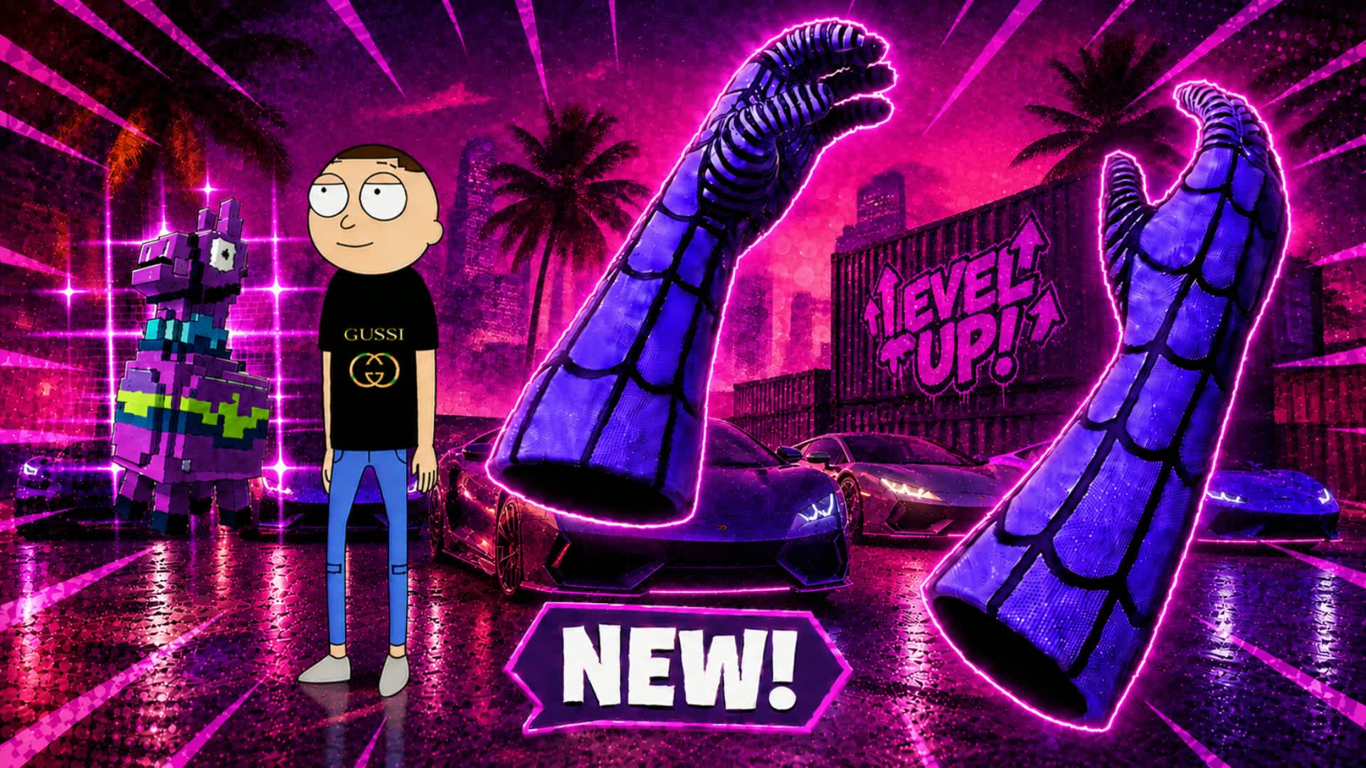 GUCC1 MORTY1 SPIDER GRANDRIVE AUTO 6 VI — Fortnite Creative map